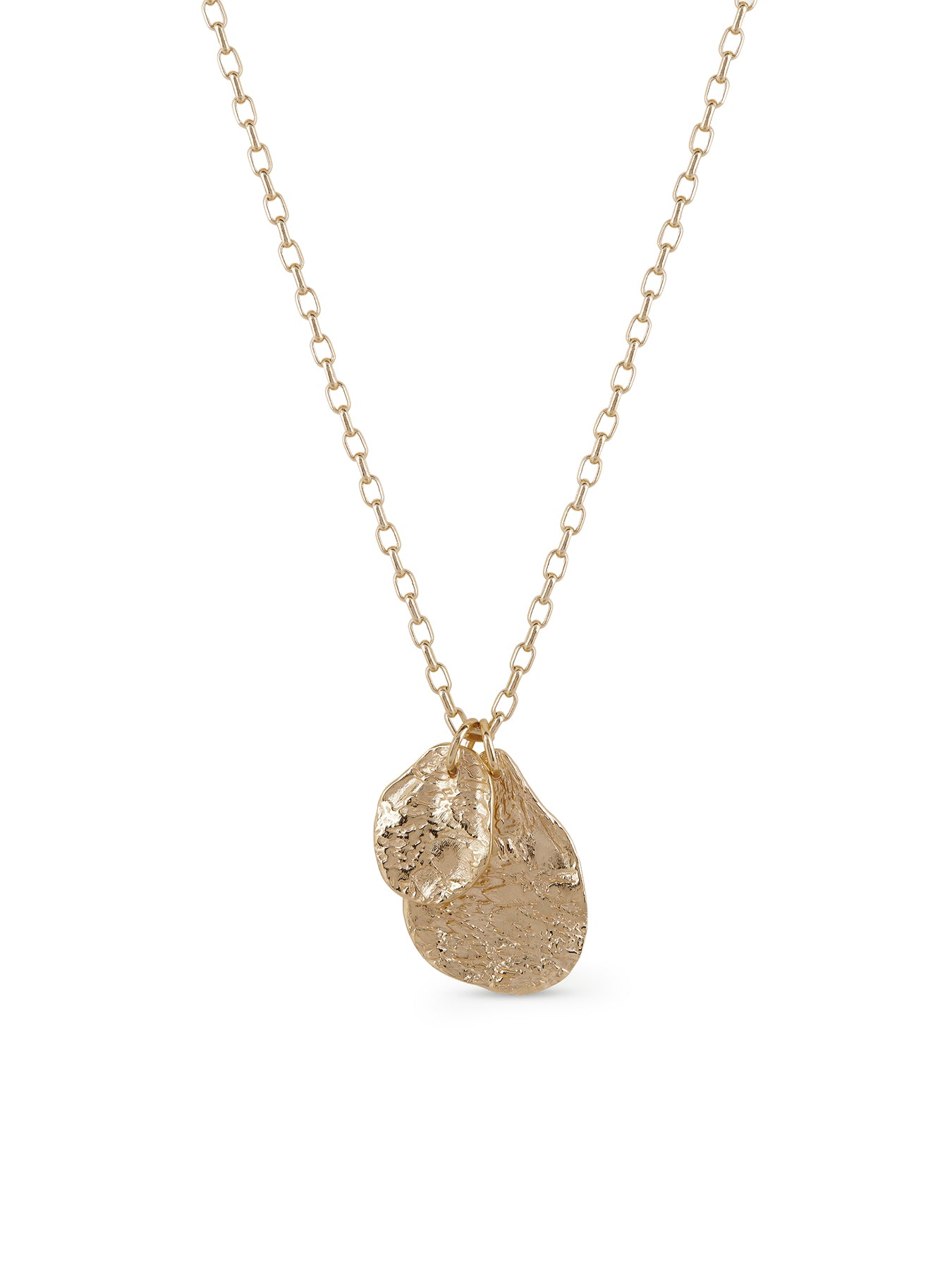 Light Gold Plated Pendant Necklace
