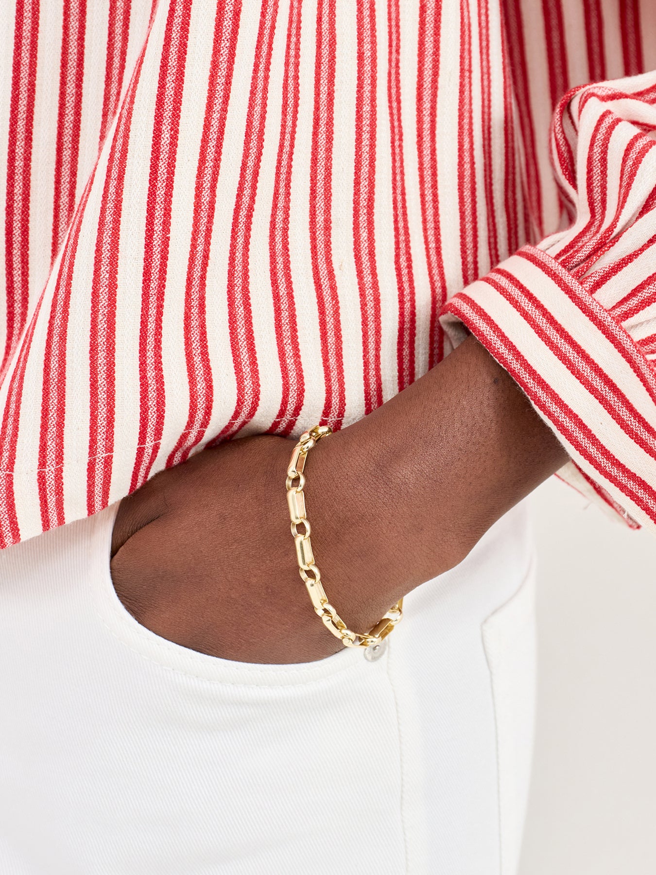 Fusion Gold Plated Chain Bracelet