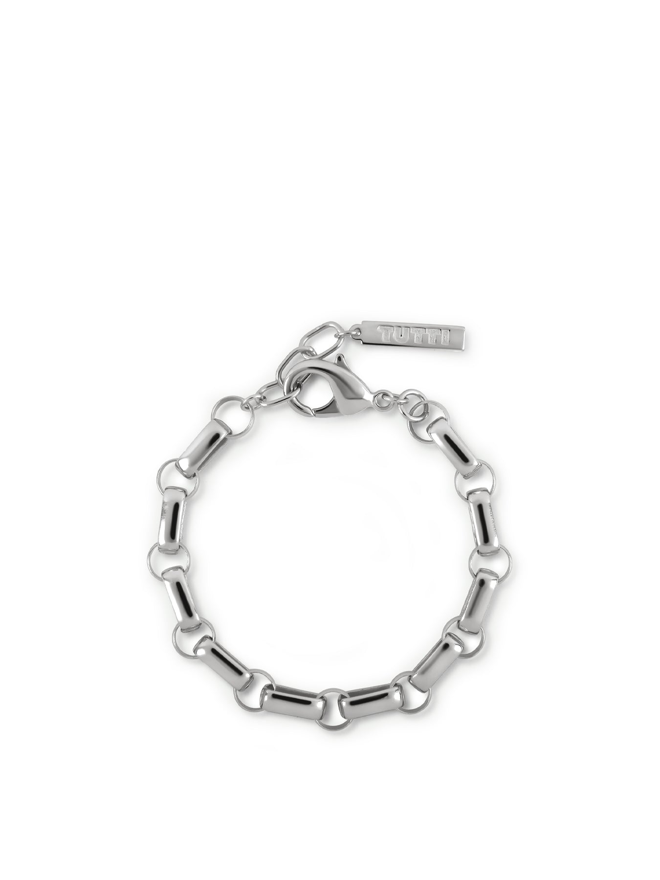 Fusion Sterling Silver Plated Chain Bracelet