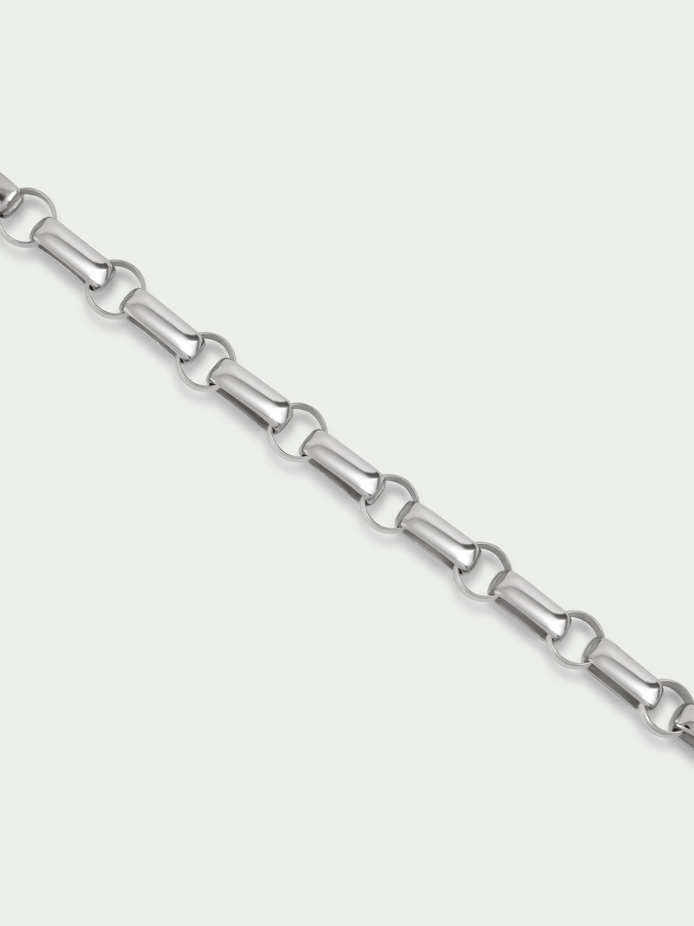 Fusion Sterling Silver Plated Chain Bracelet