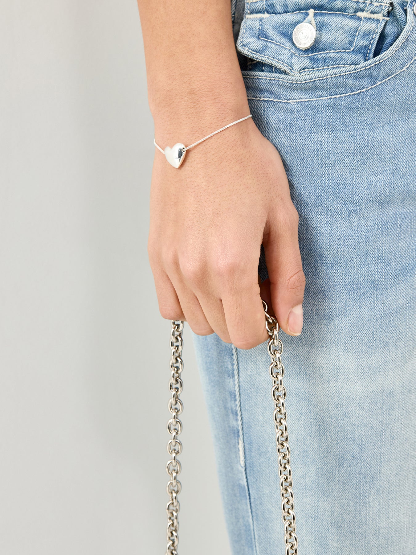 Promise Sterling Silver Plated Bracelet