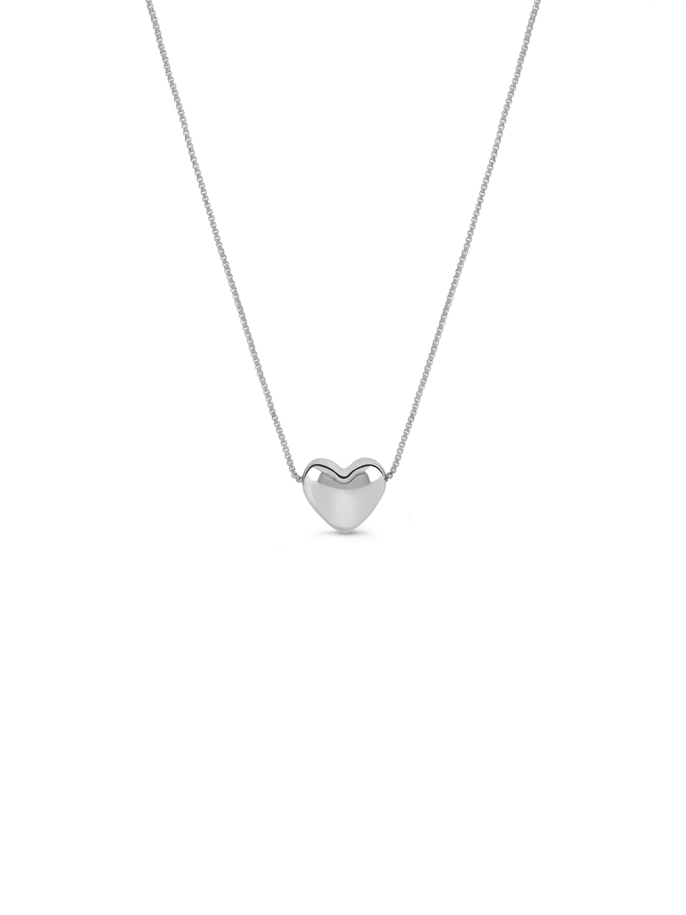 Promise Sterling Silver Plated Necklace