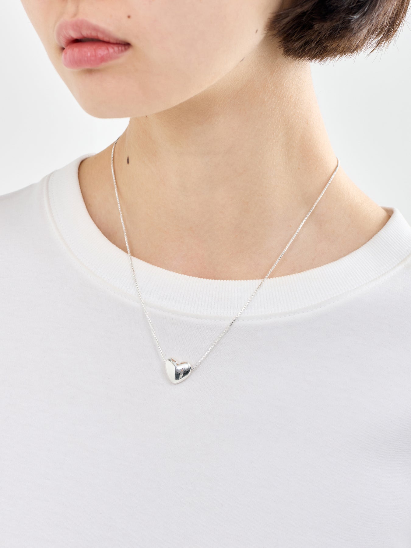 Promise Sterling Silver Plated Necklace