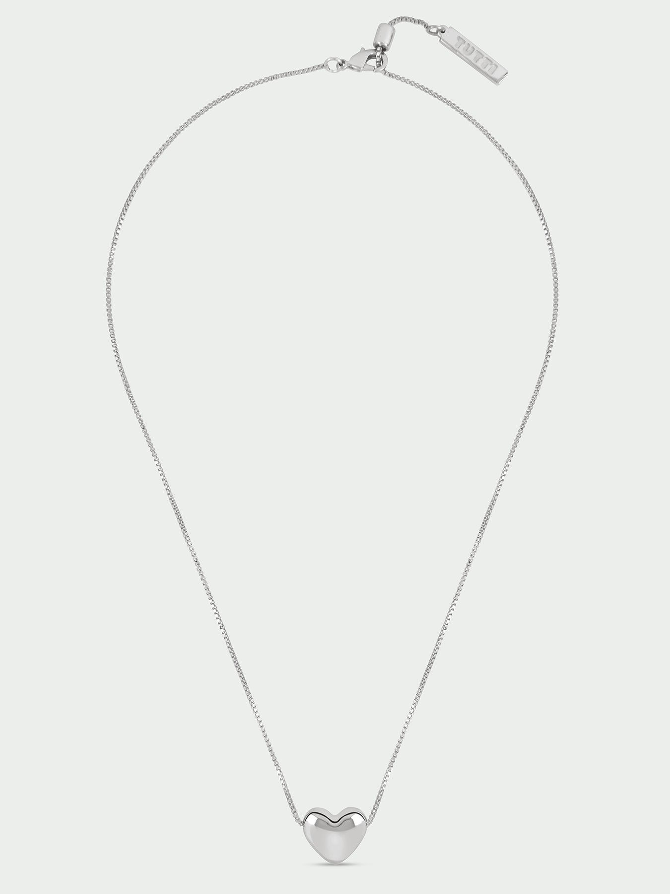 Promise Sterling Silver Plated Necklace