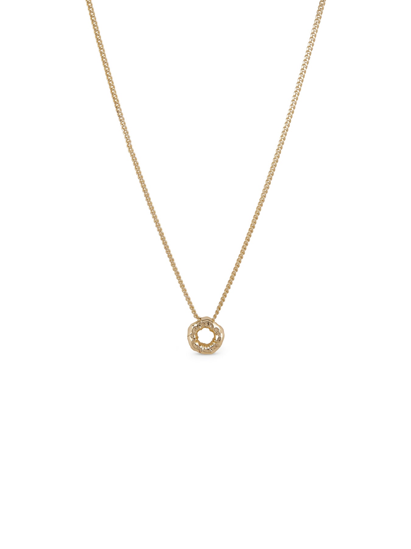 Silence Necklace Gold