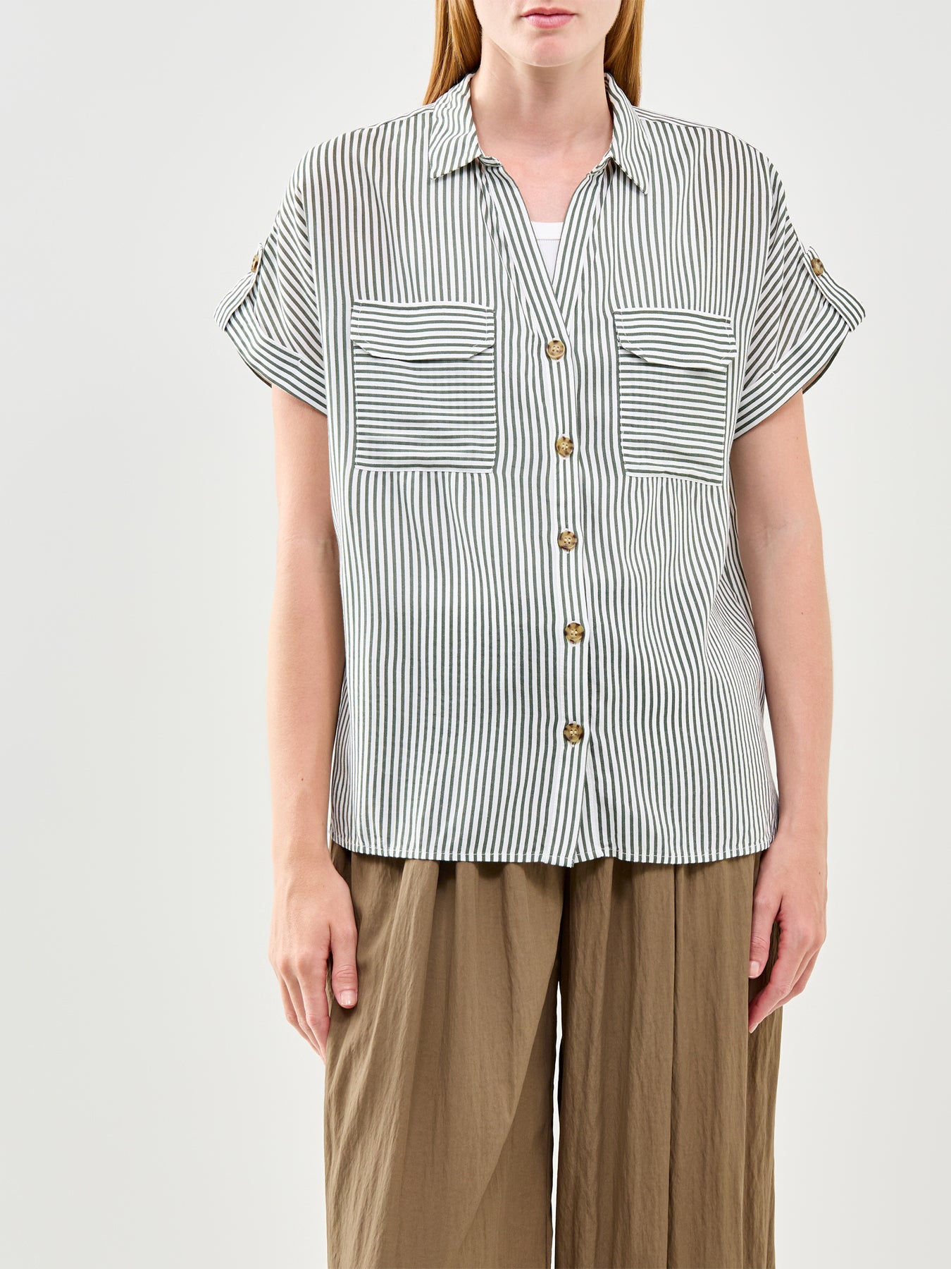 Bumpy Short Sleeve Shirt Multi