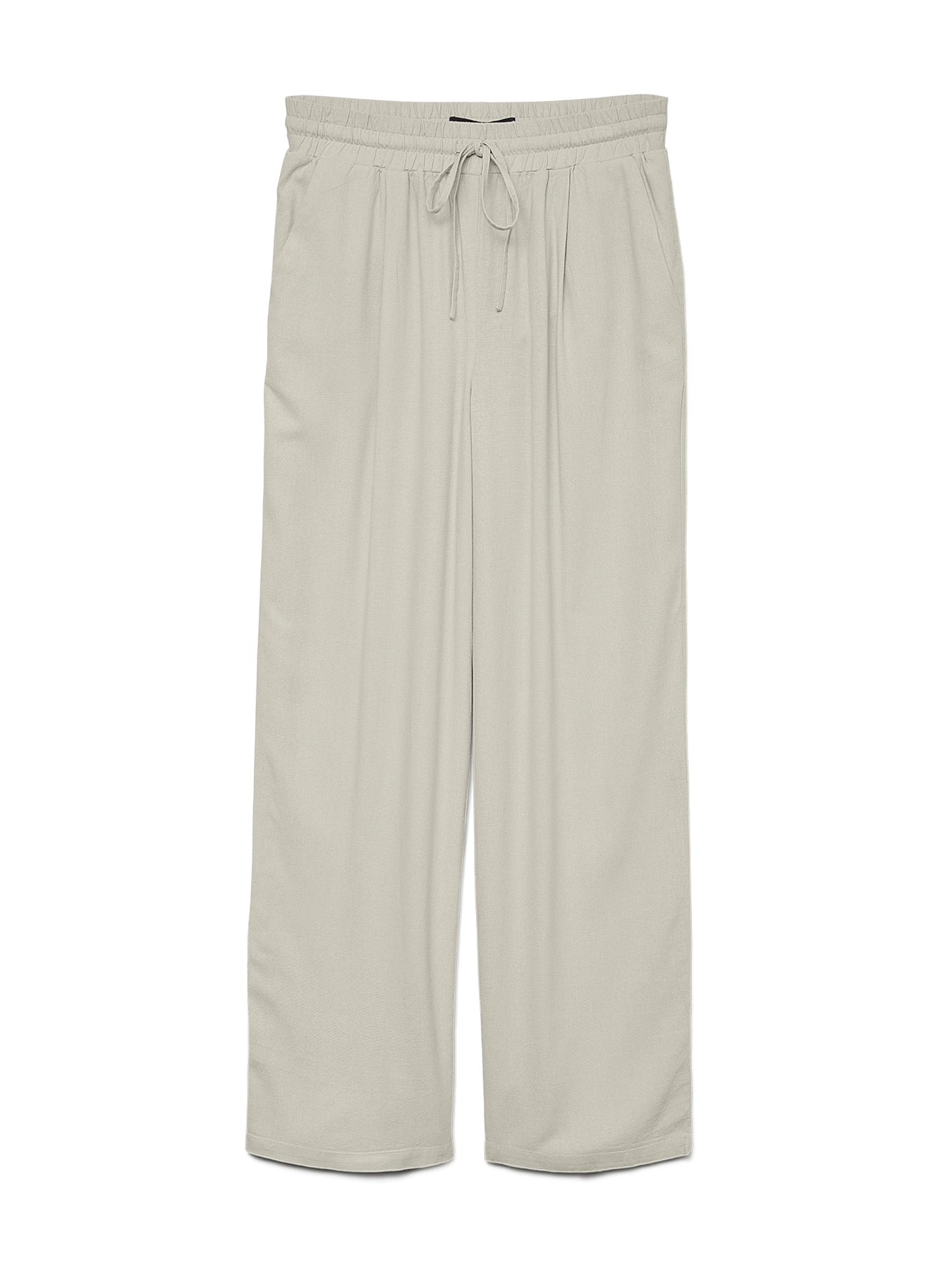 Jesmilo High Waisted Wide Leg Trousers Beige
