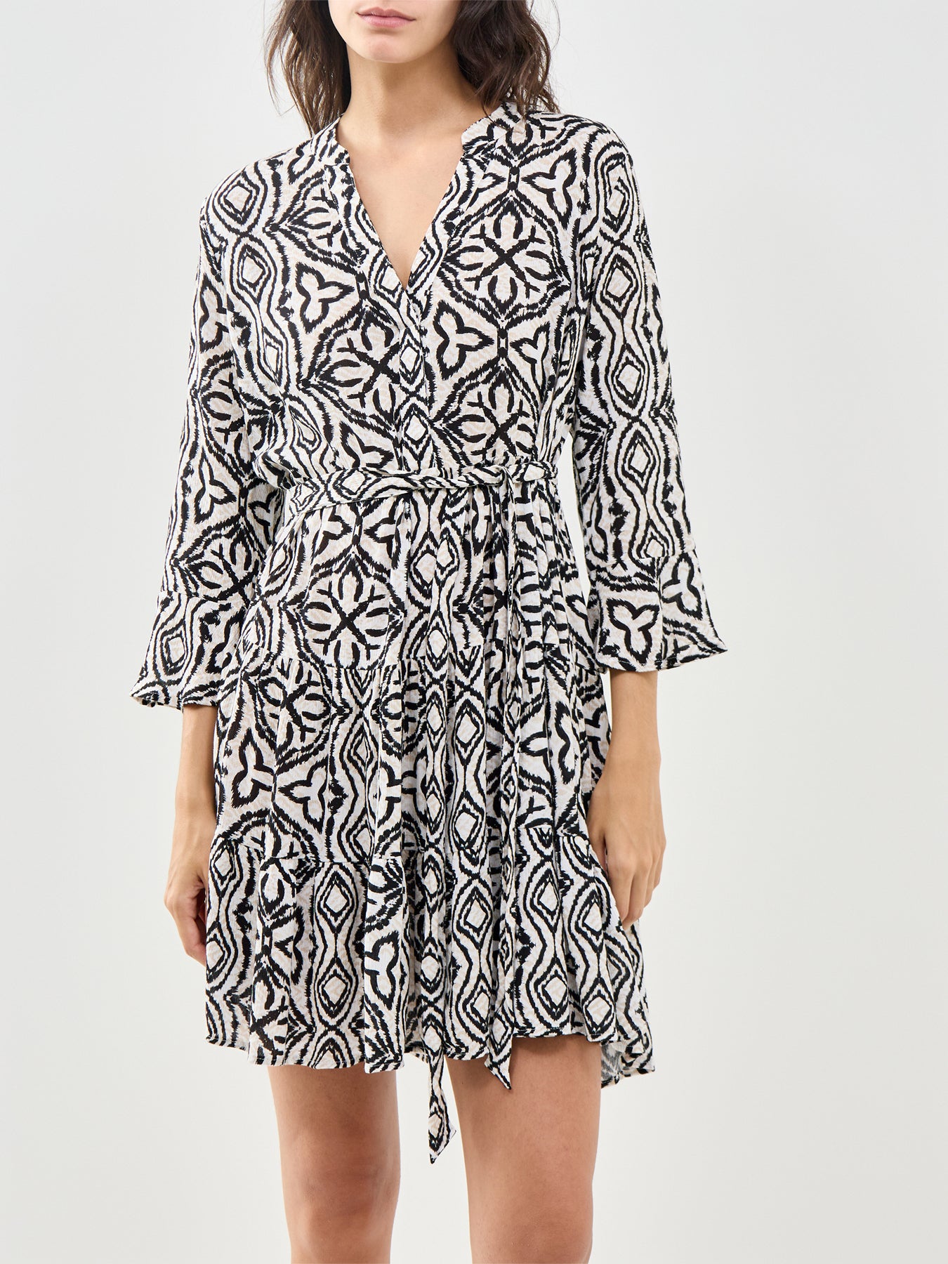 Short V-Neck Dress Pattern