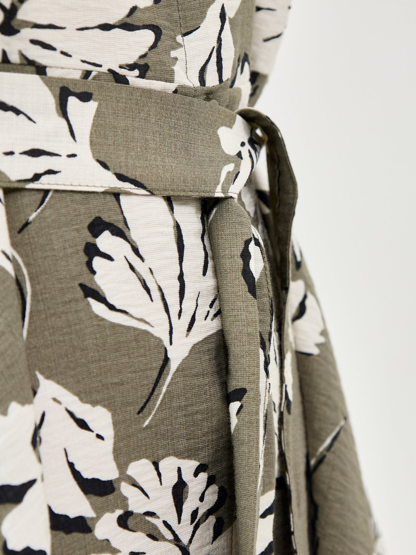 Short Shirt Dress Floral Print