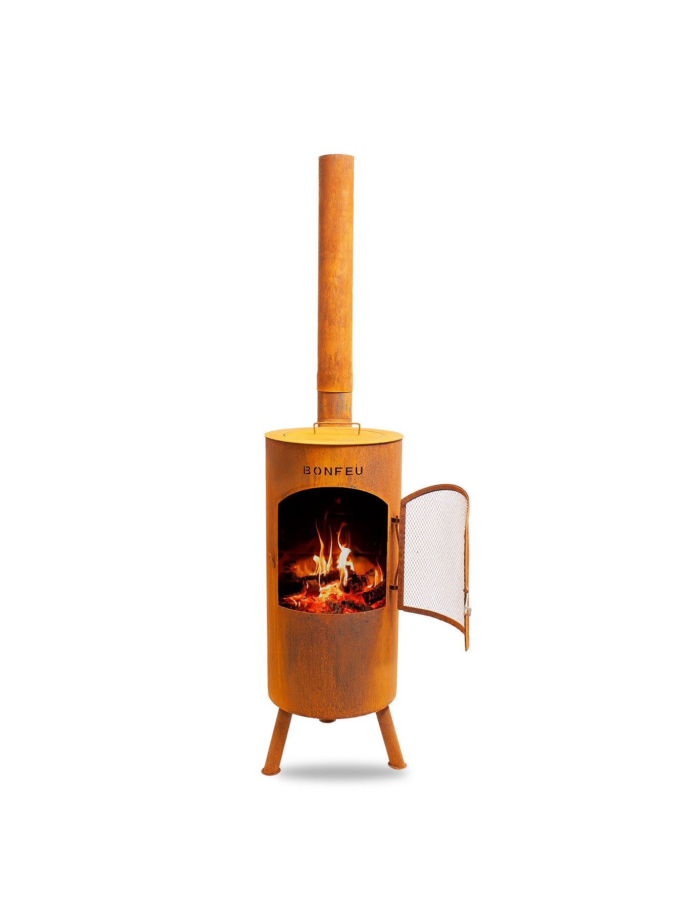 BonTino Outdoor Fireplace Black