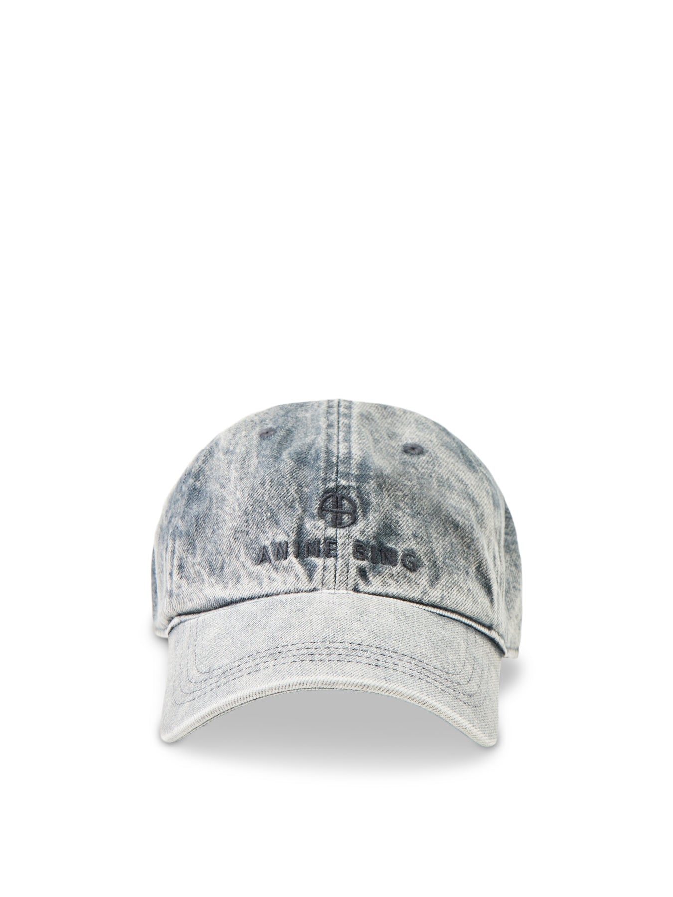 Leopard Print Baseball Cap Grey