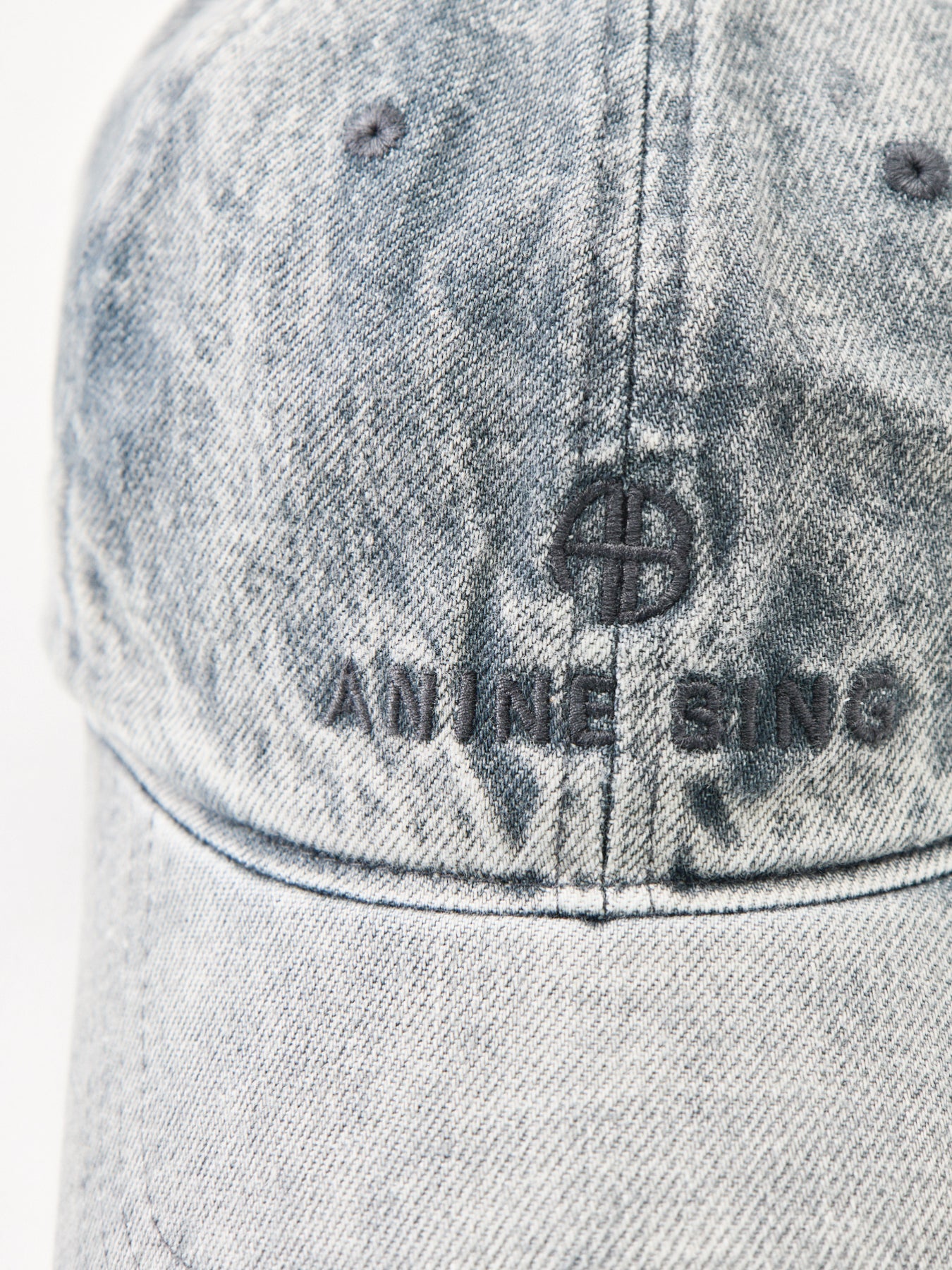 Leopard Print Baseball Cap Grey
