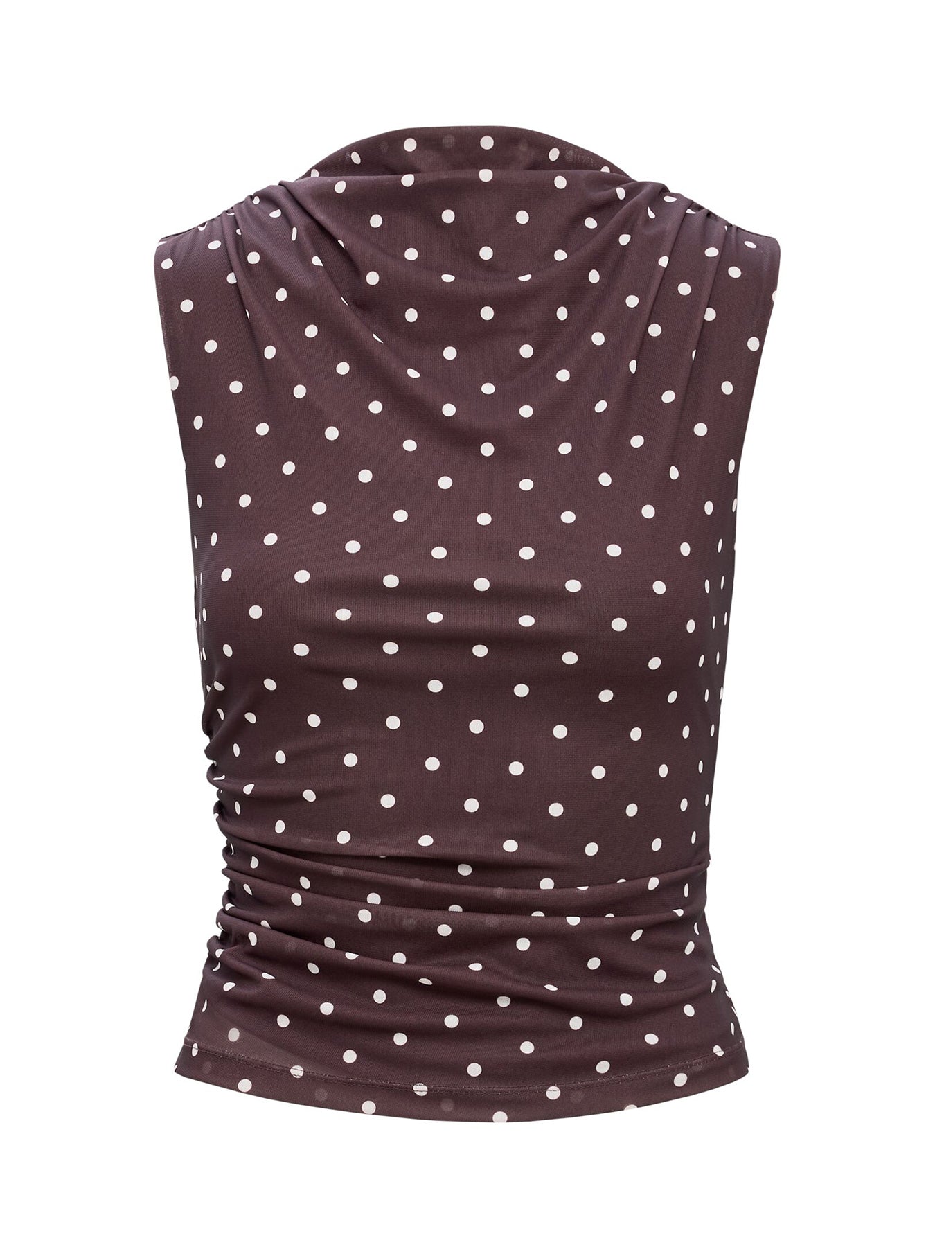 Danni Draped Sleeveless Top