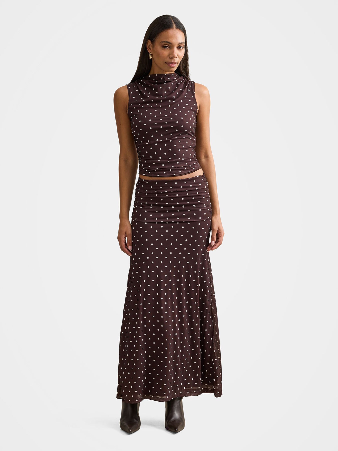 Danni Draped Sleeveless Top