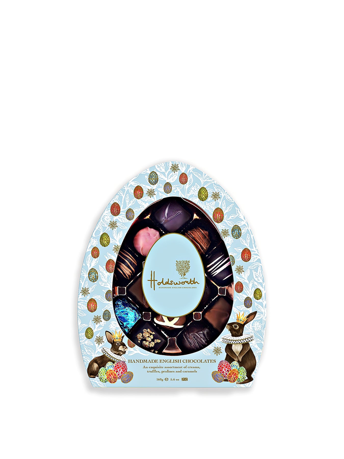 Luxury Egg Shaped Easter Gift Box 160g