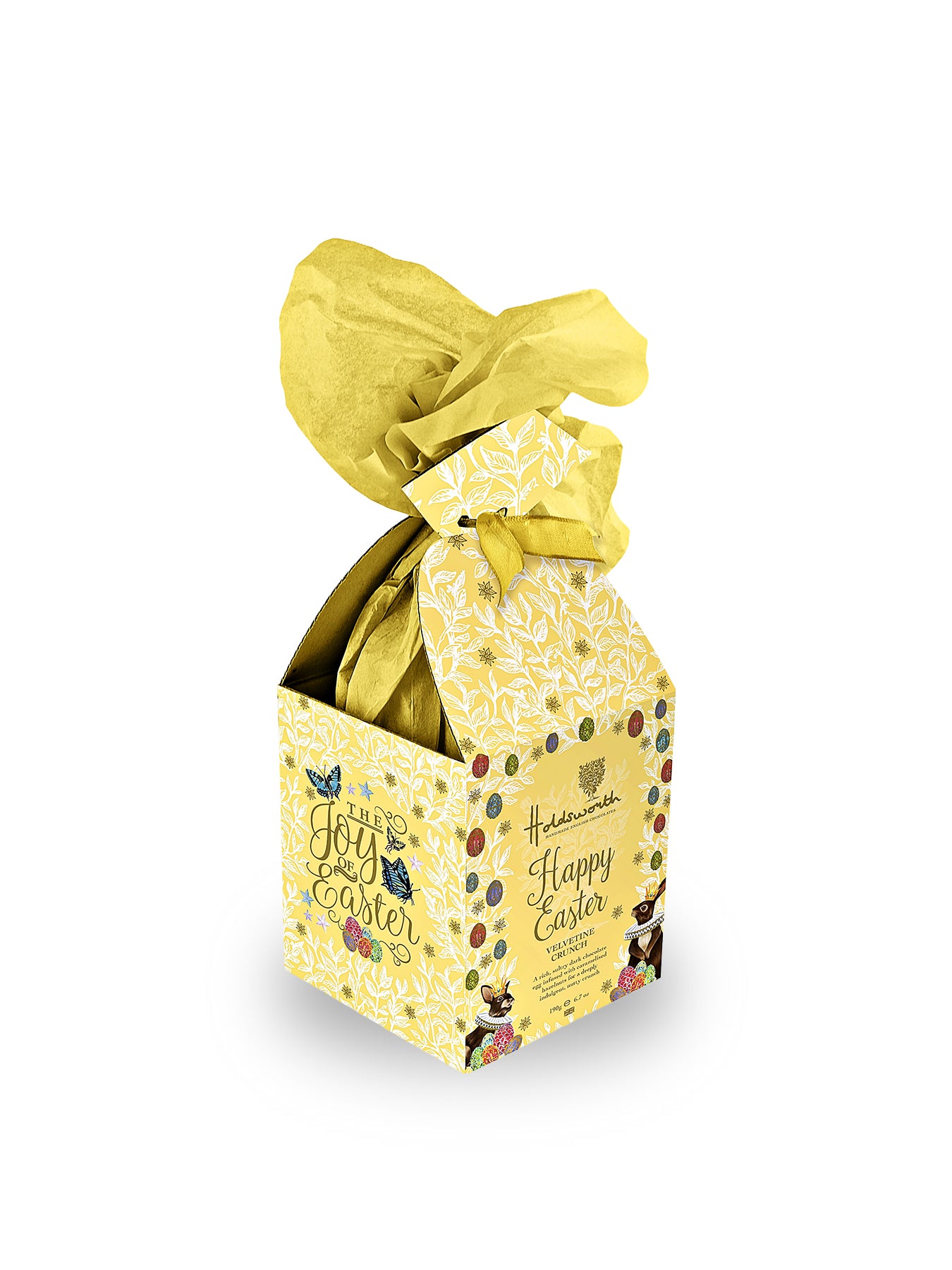 Velvetine Crunch Dark Chocolate Easter Egg 115g