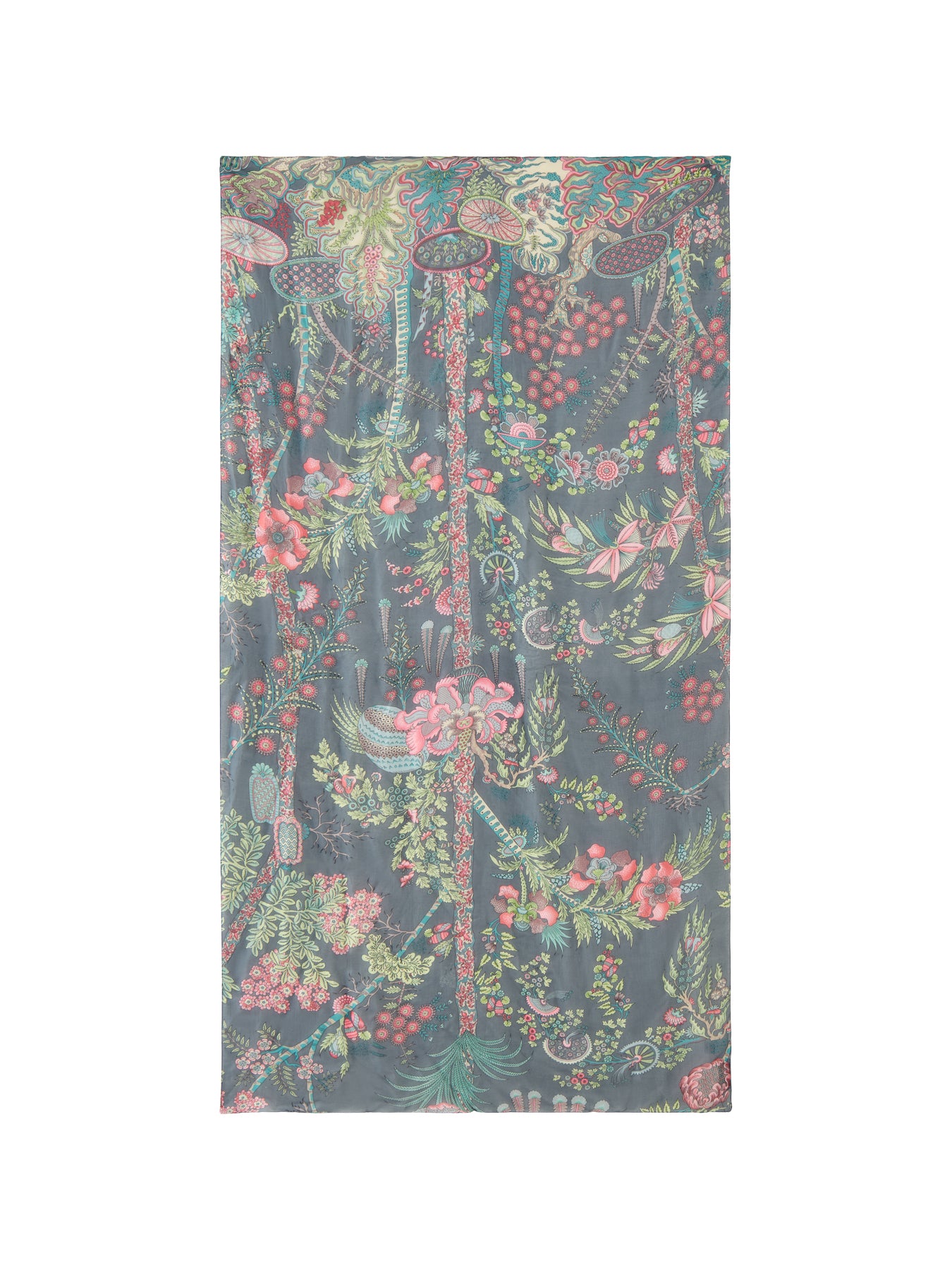 Boho Garden Scarf Grey