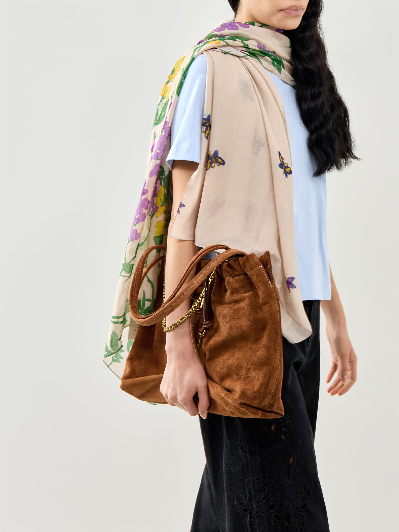 Wisteria Lilac Scarf Lilac