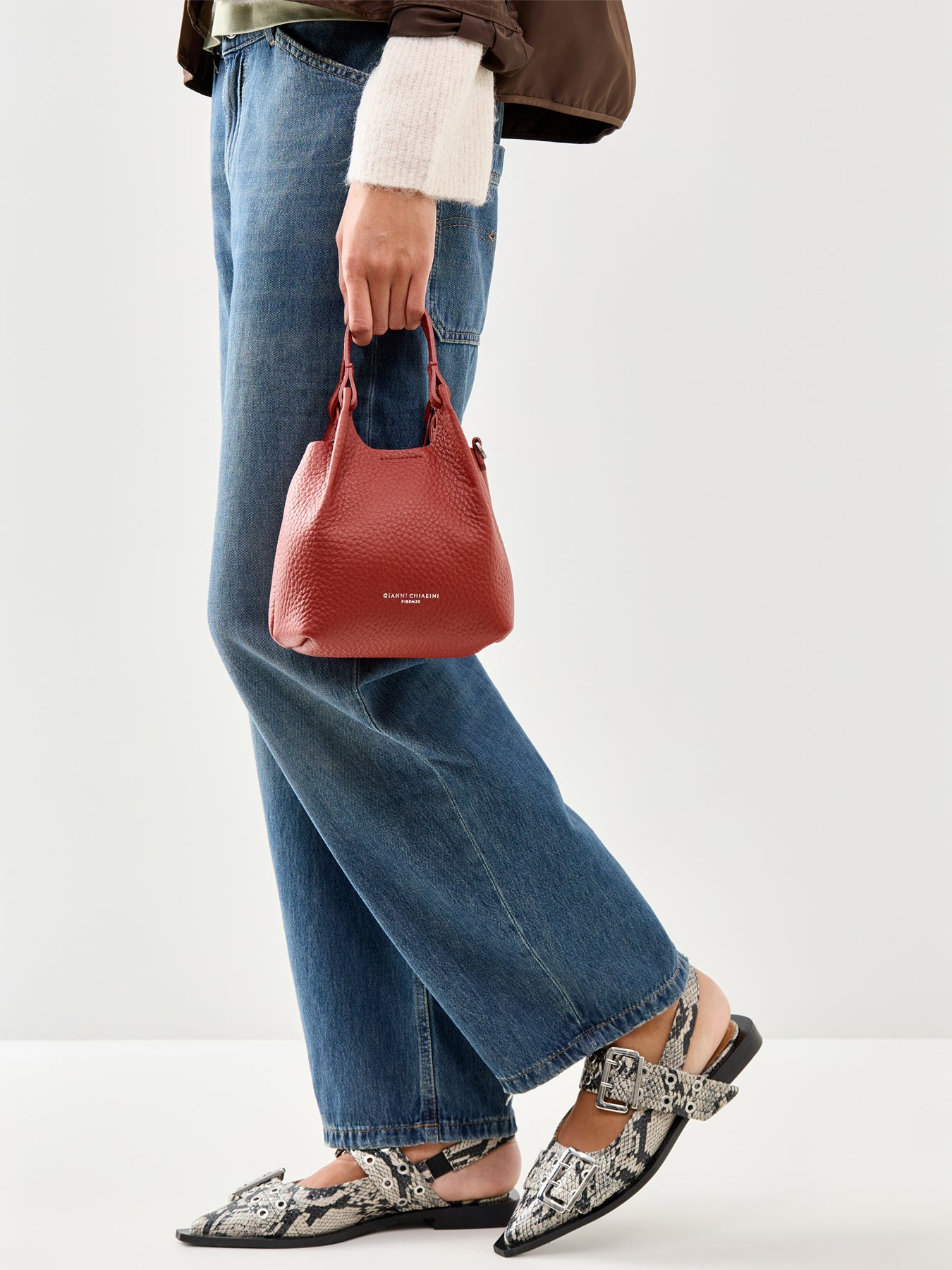 Dua Small Crossbody Red