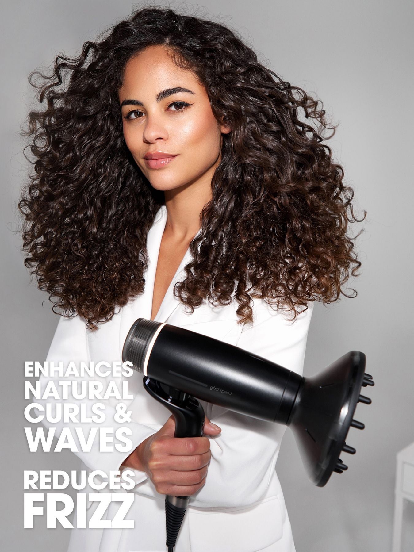 ghd Professional Curly Hair Diffuser - In Black
