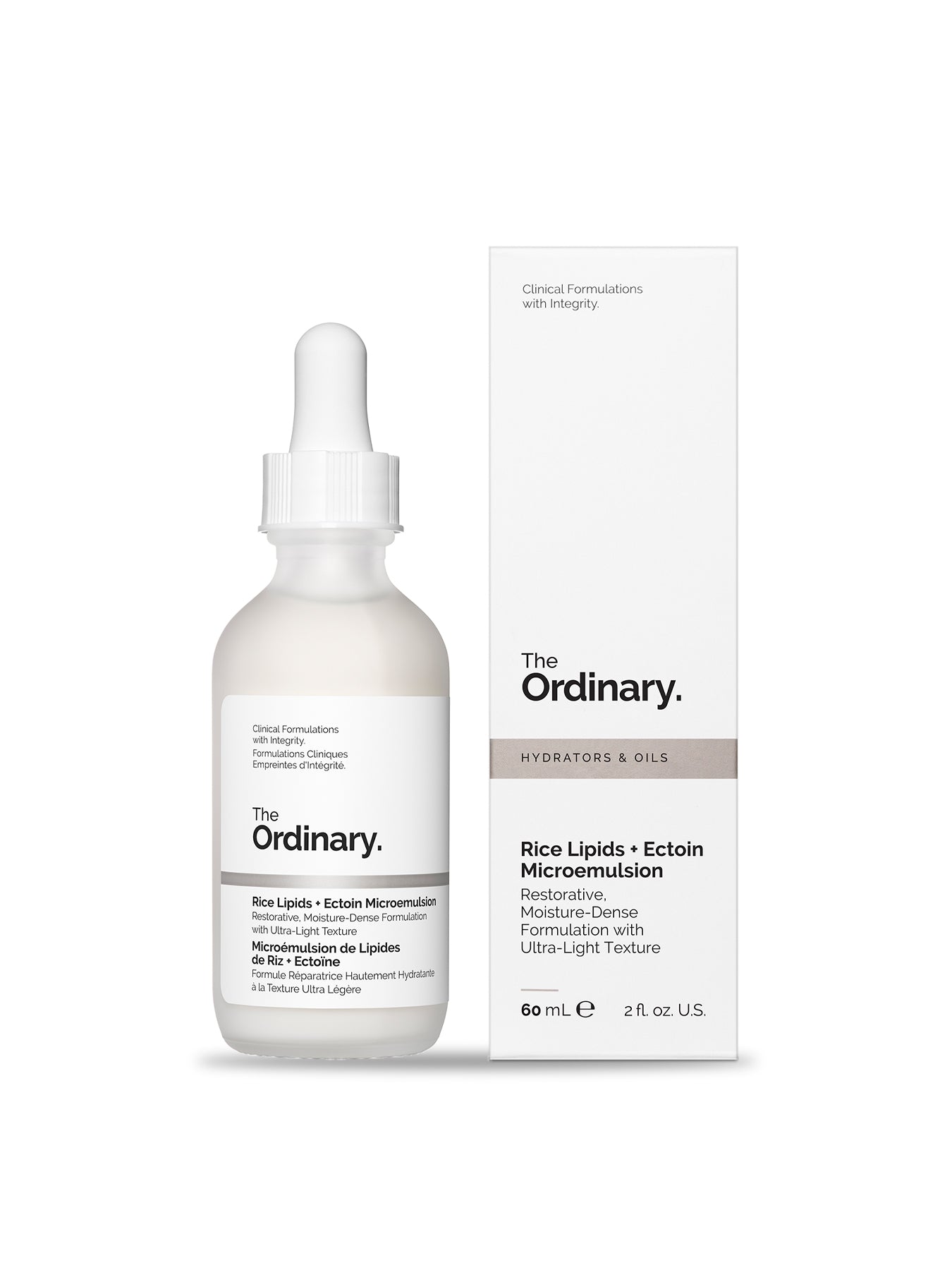 Rice Lipids + Ectoin Microemulsion Ultra-Light Moisturizer 60ml