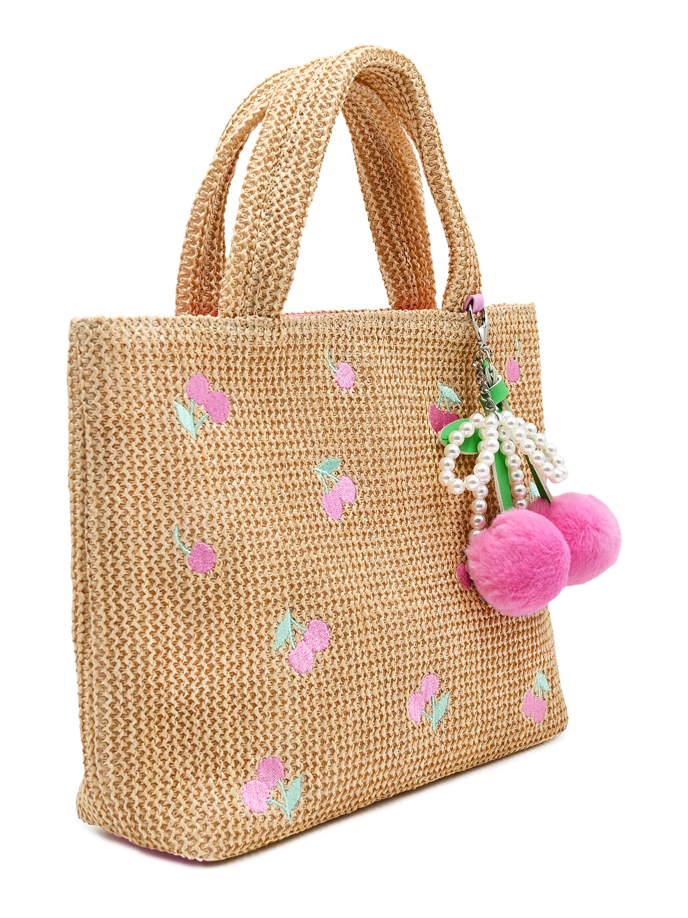 Kids' Cherry Mini Beach Tote Bag Multi