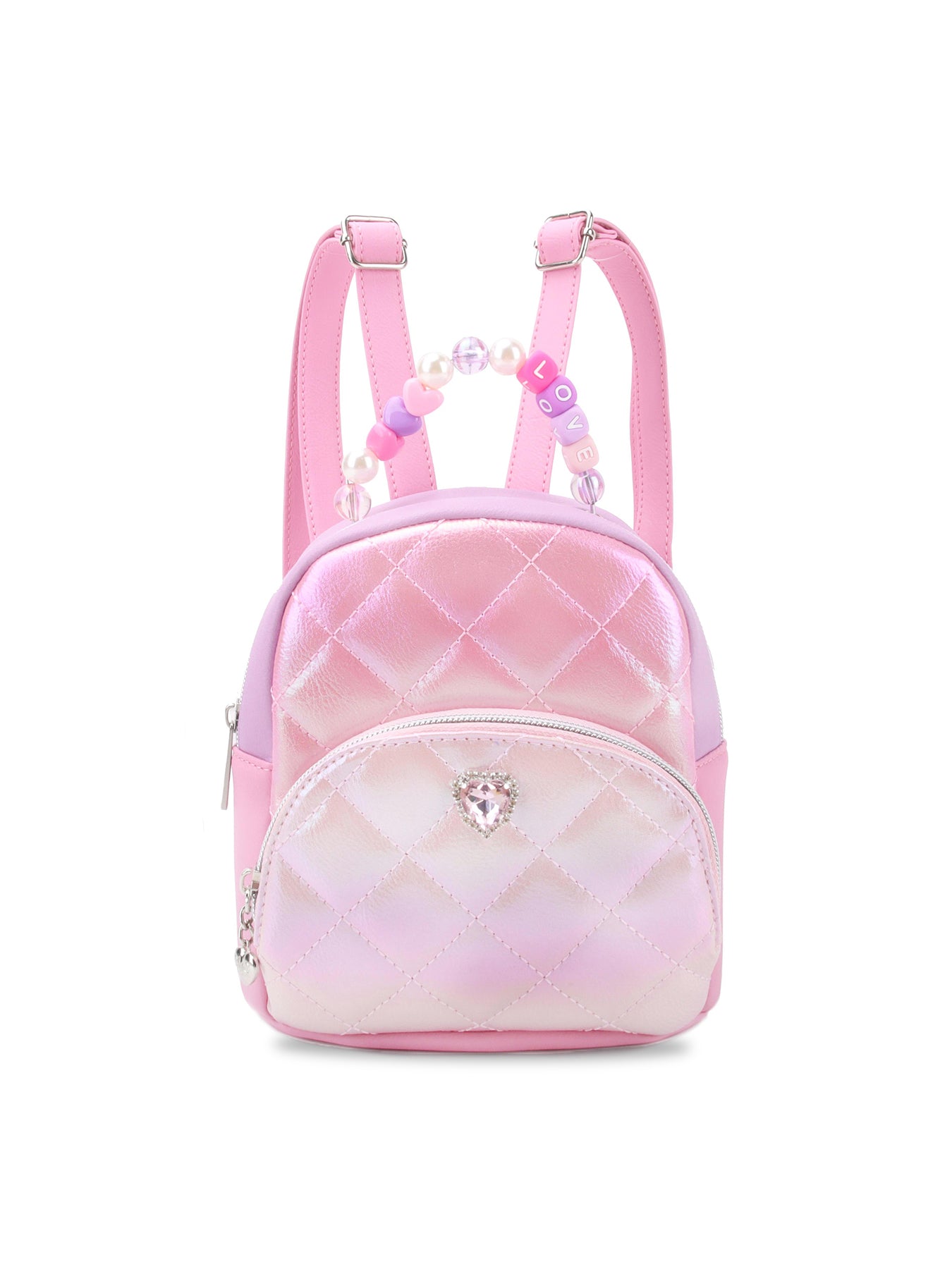 Kids' Heart Quilted Mini Backpack Multi