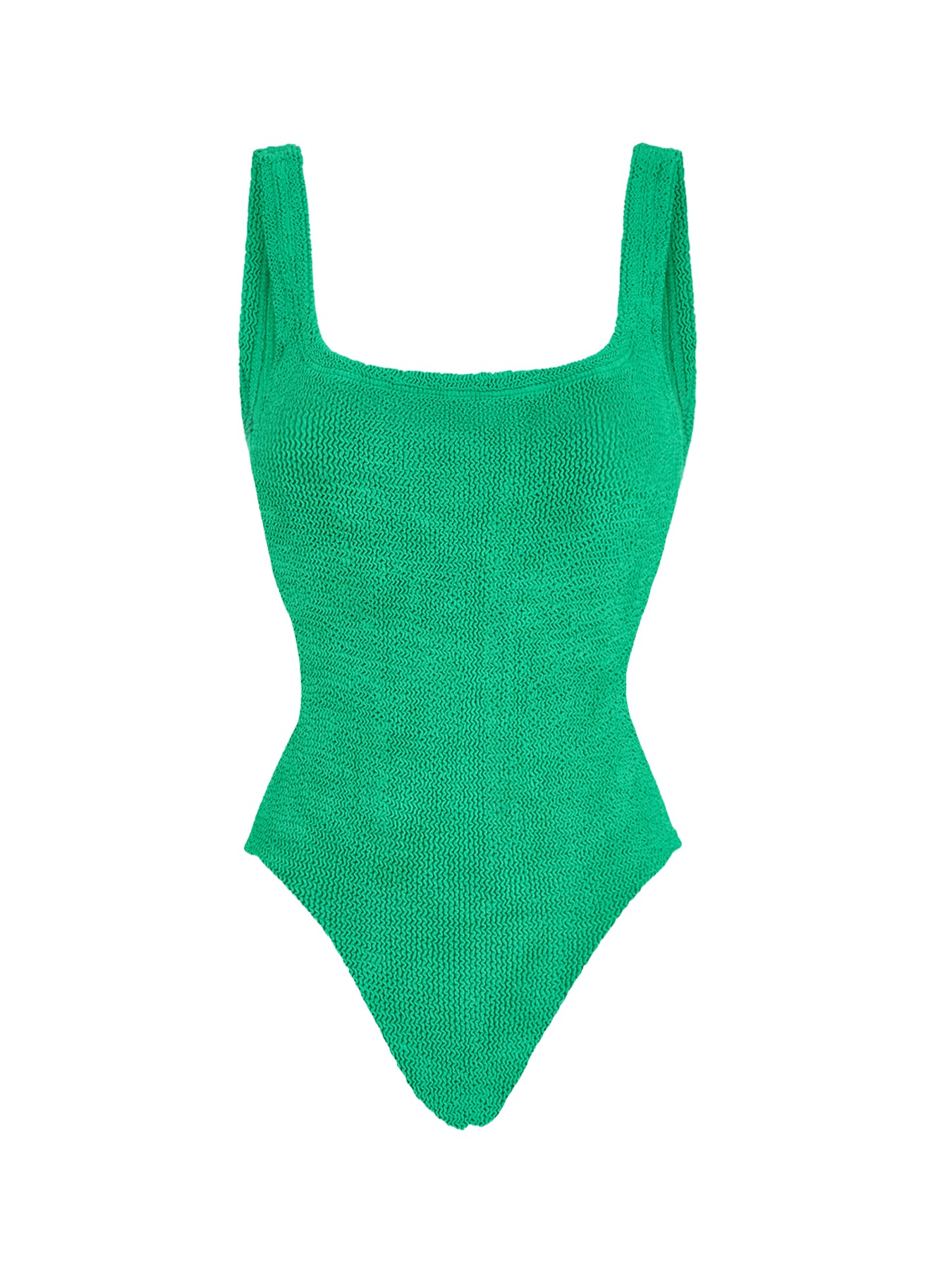 Square Neck Swimsuit Emerald