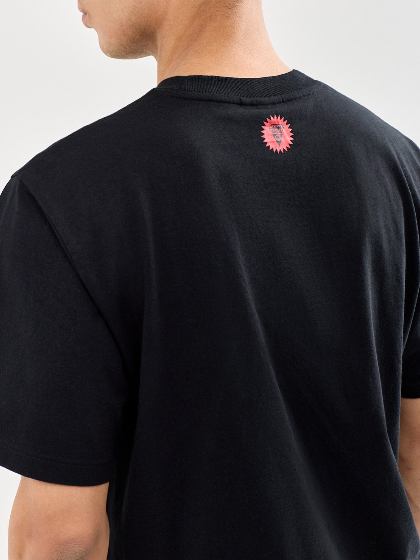 Iced Out Running Dog T-Shirt Black