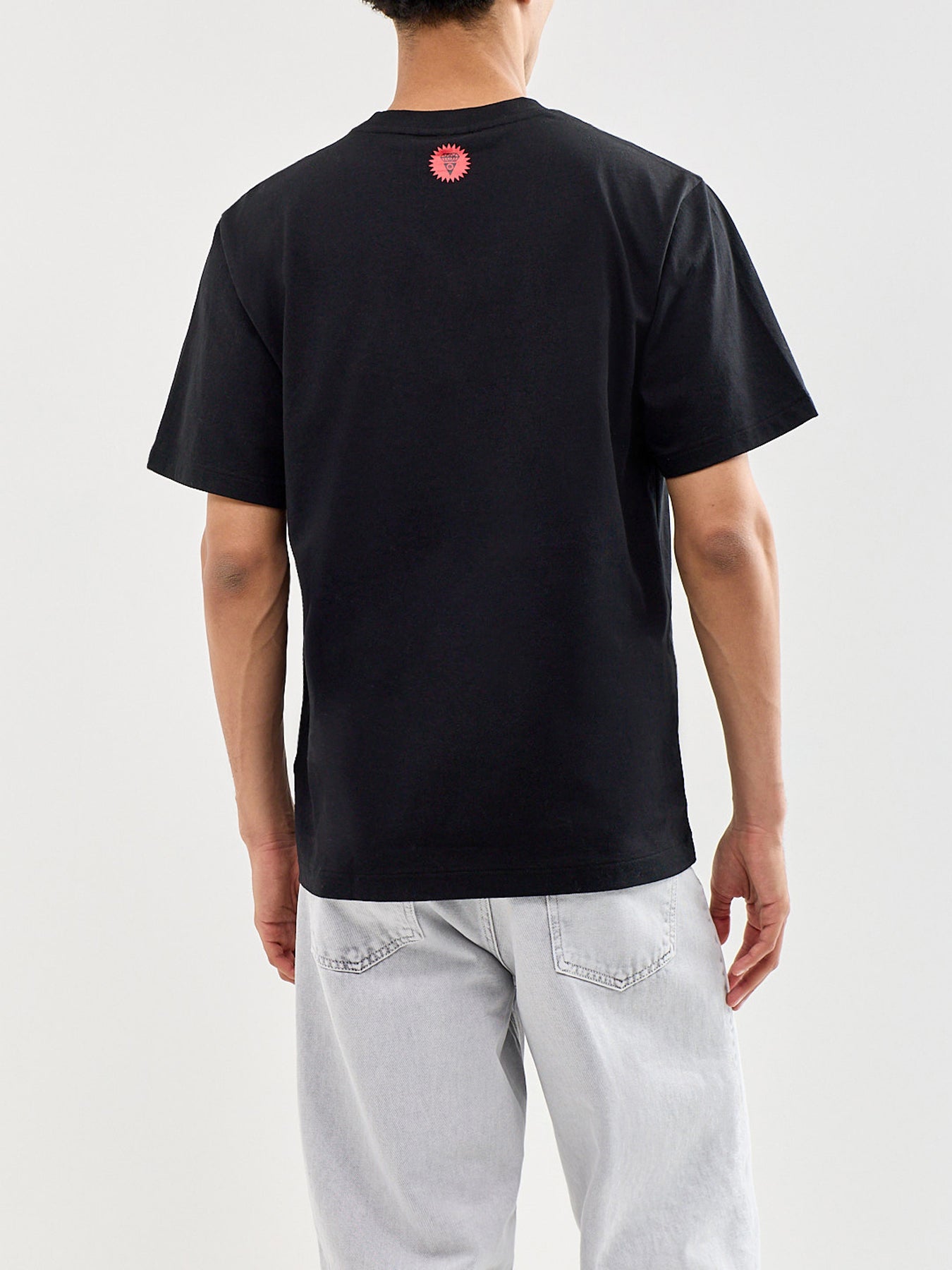 Iced Out Running Dog T-Shirt Black