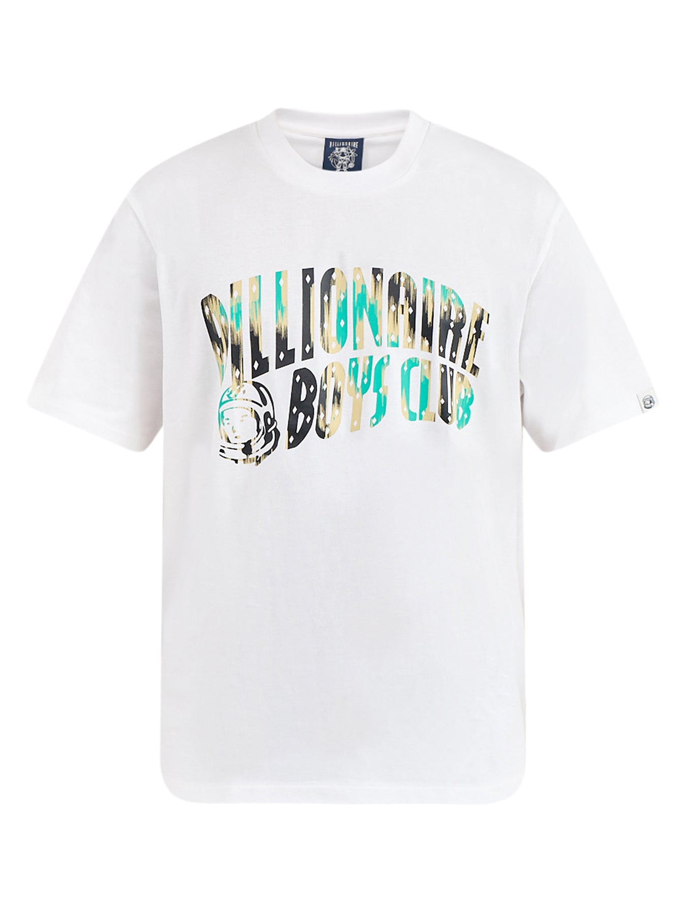 Leopard Camo Arch Logo T-Shirt White