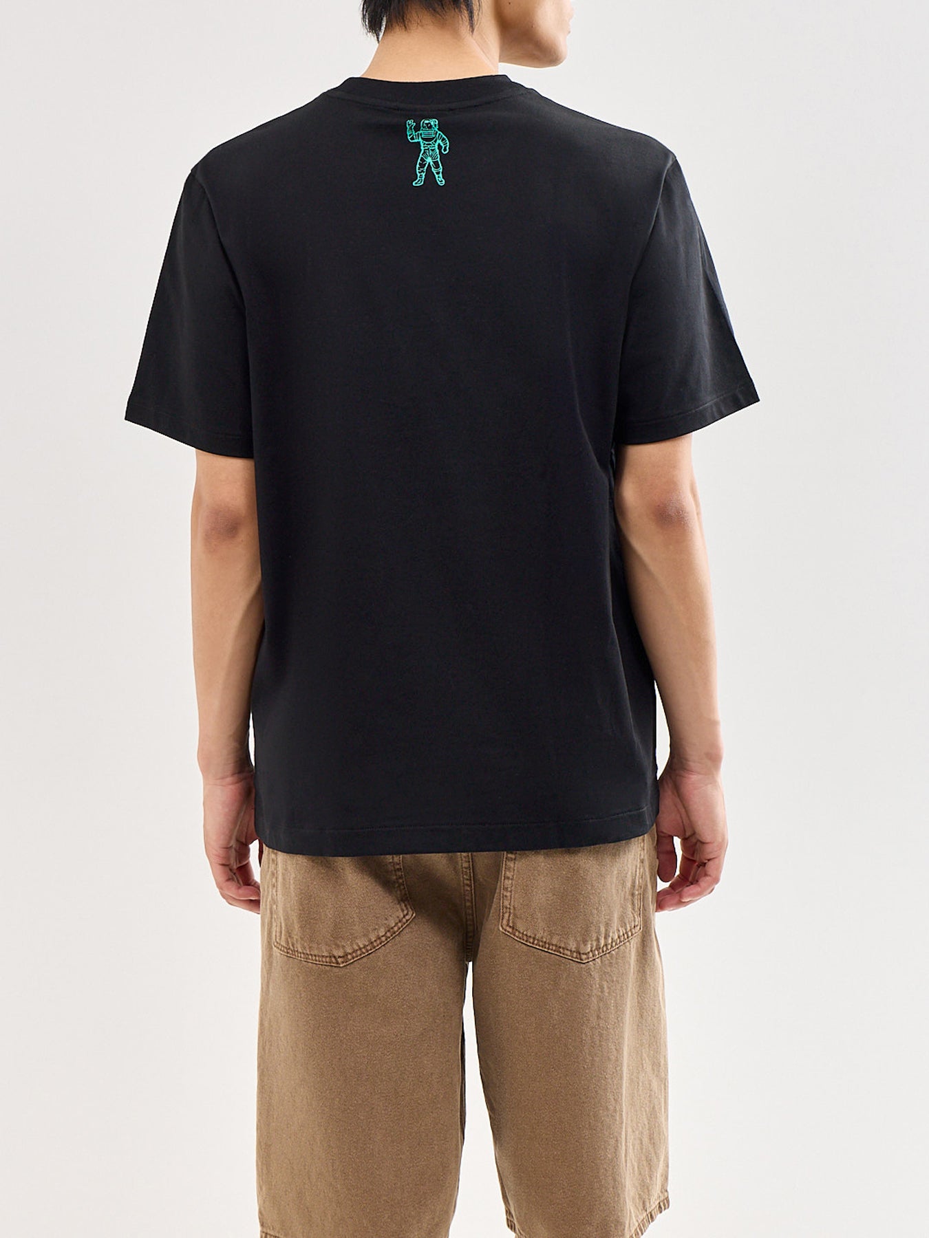 Leopard Camo Arch Logo T-Shirt Black
