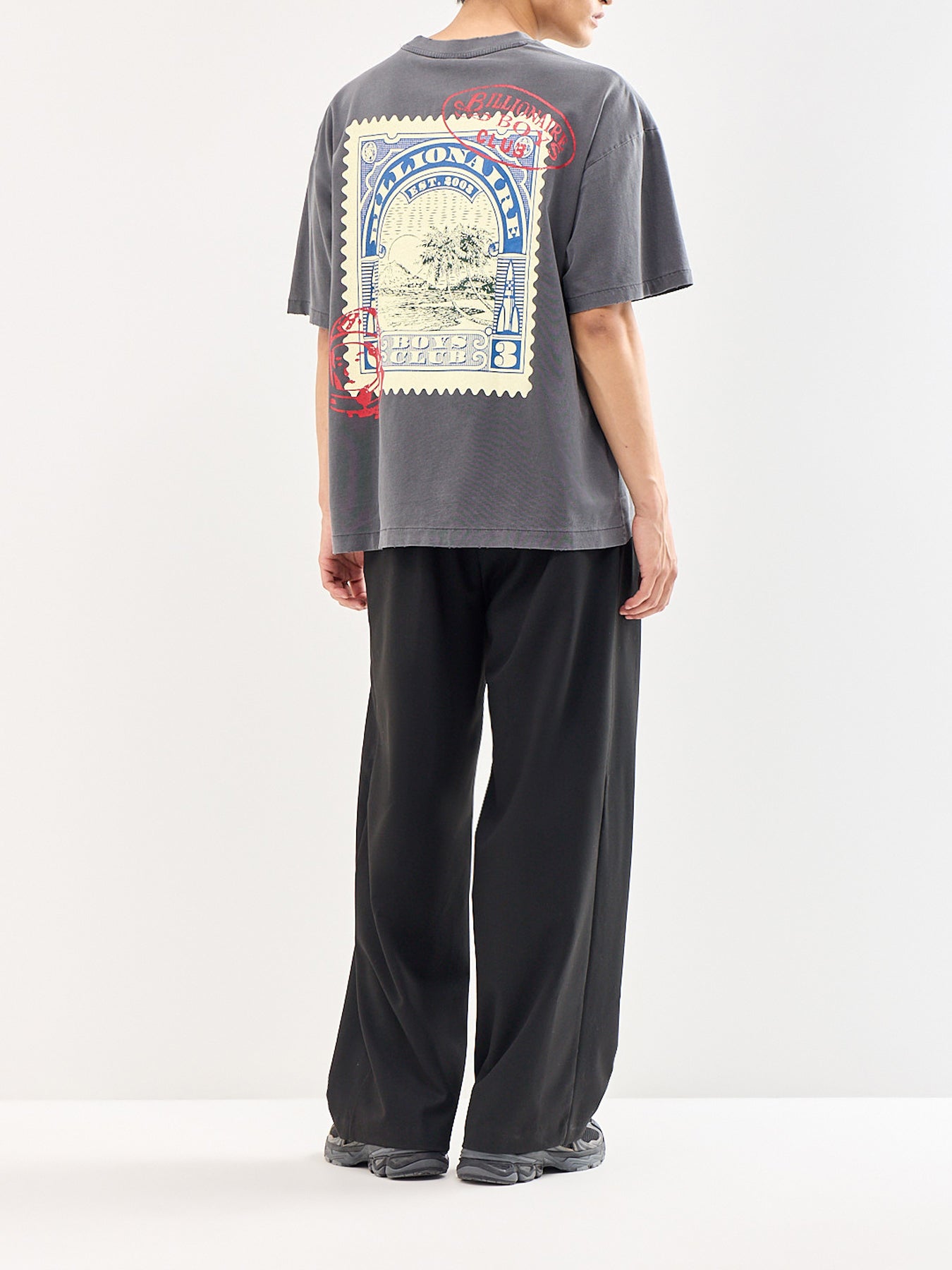 Stamp Graphic T-Shirt Black