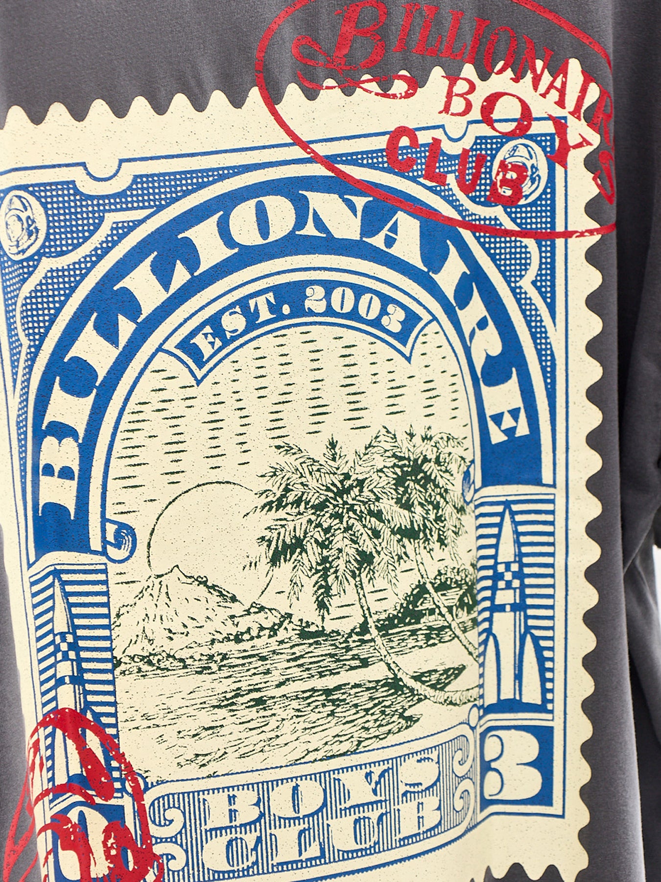 Stamp Graphic T-Shirt Black