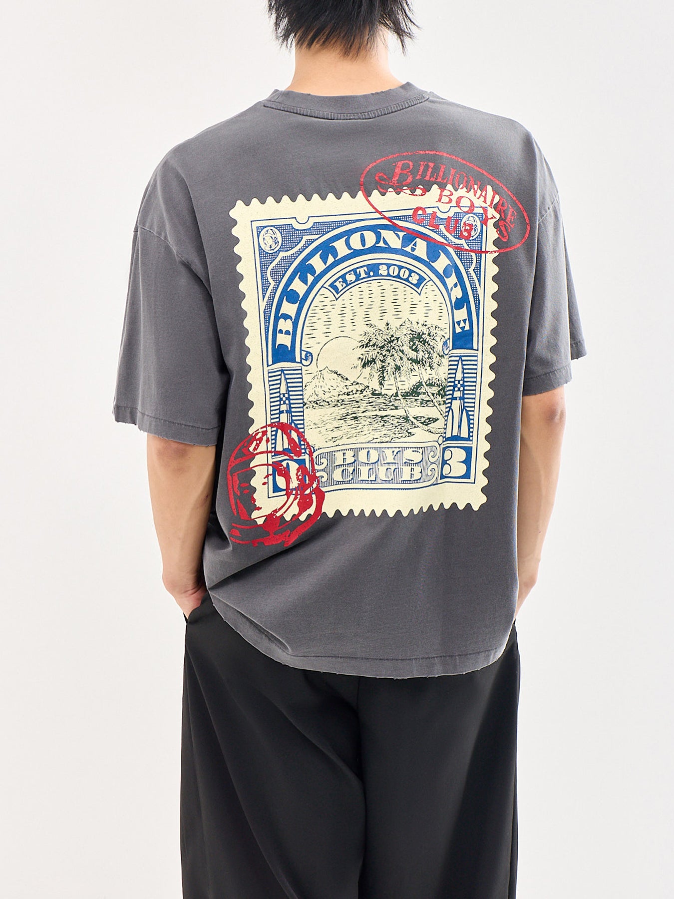 Stamp Graphic T-Shirt Black