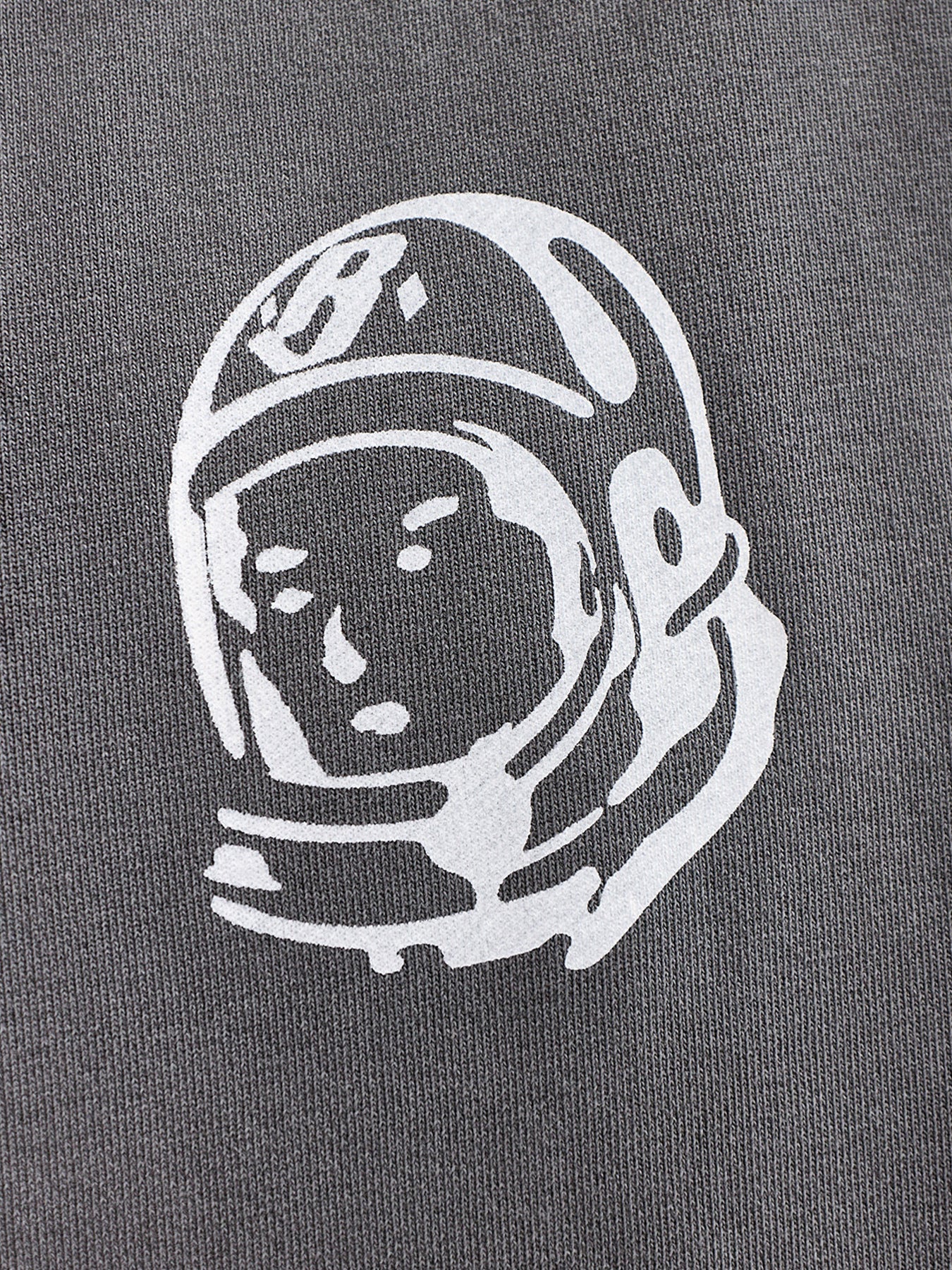 Arch Logo Washed Quarter Zip Sweatshirt Grey