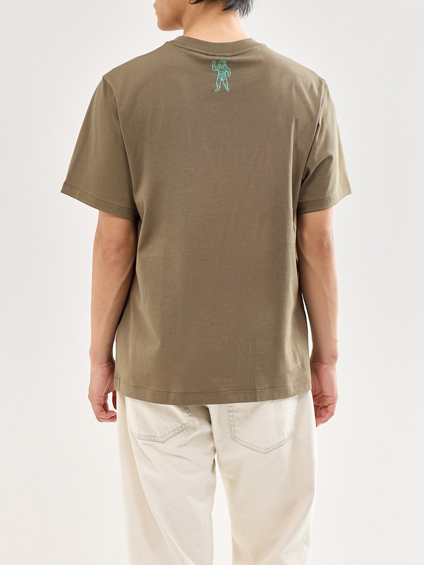Leopard Camo Arch Logo T-Shirt Khaki