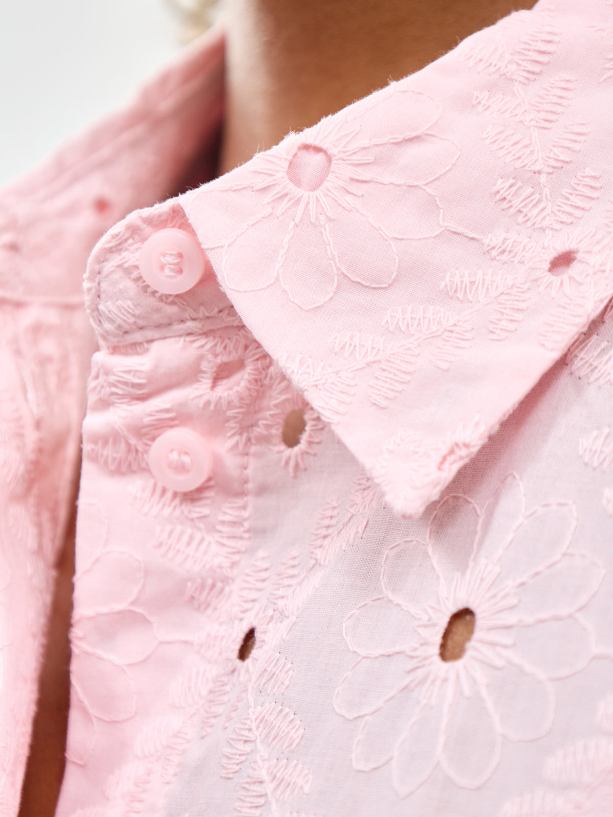 Short Sleeve Shirt Pink