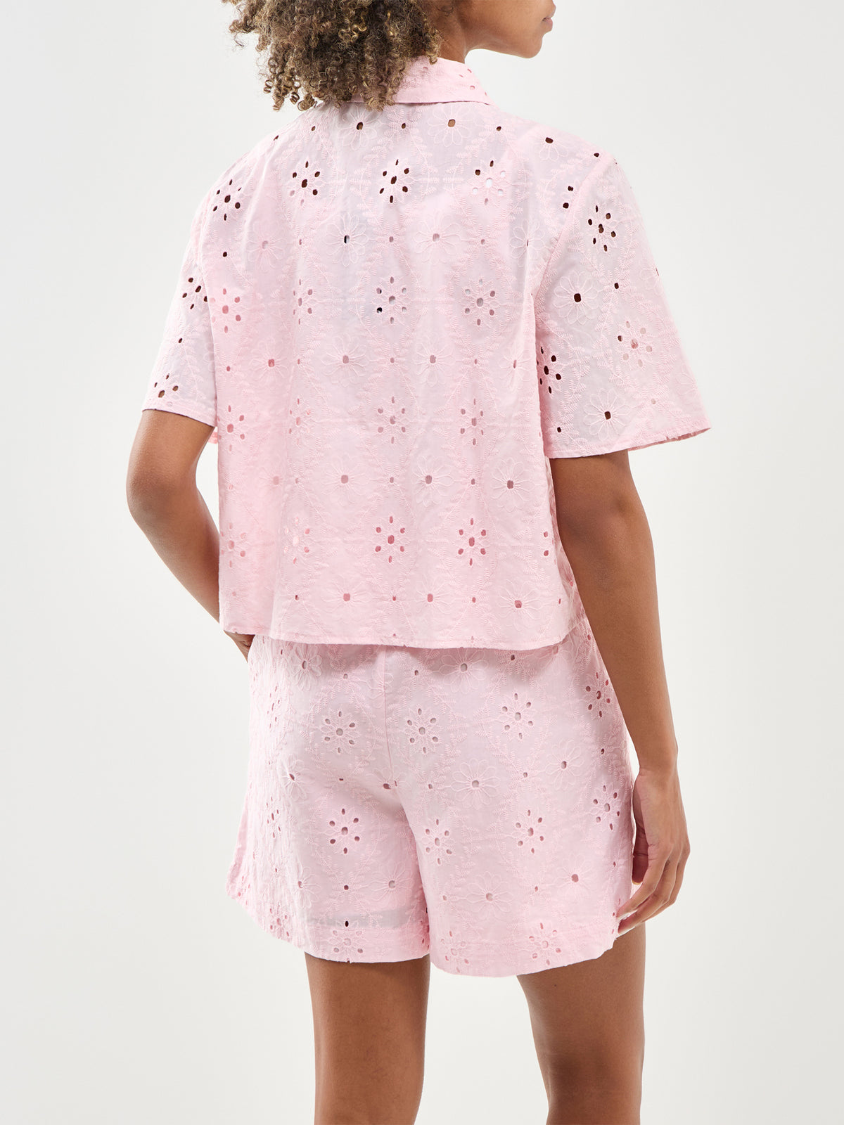 Short Sleeve Shirt Pink