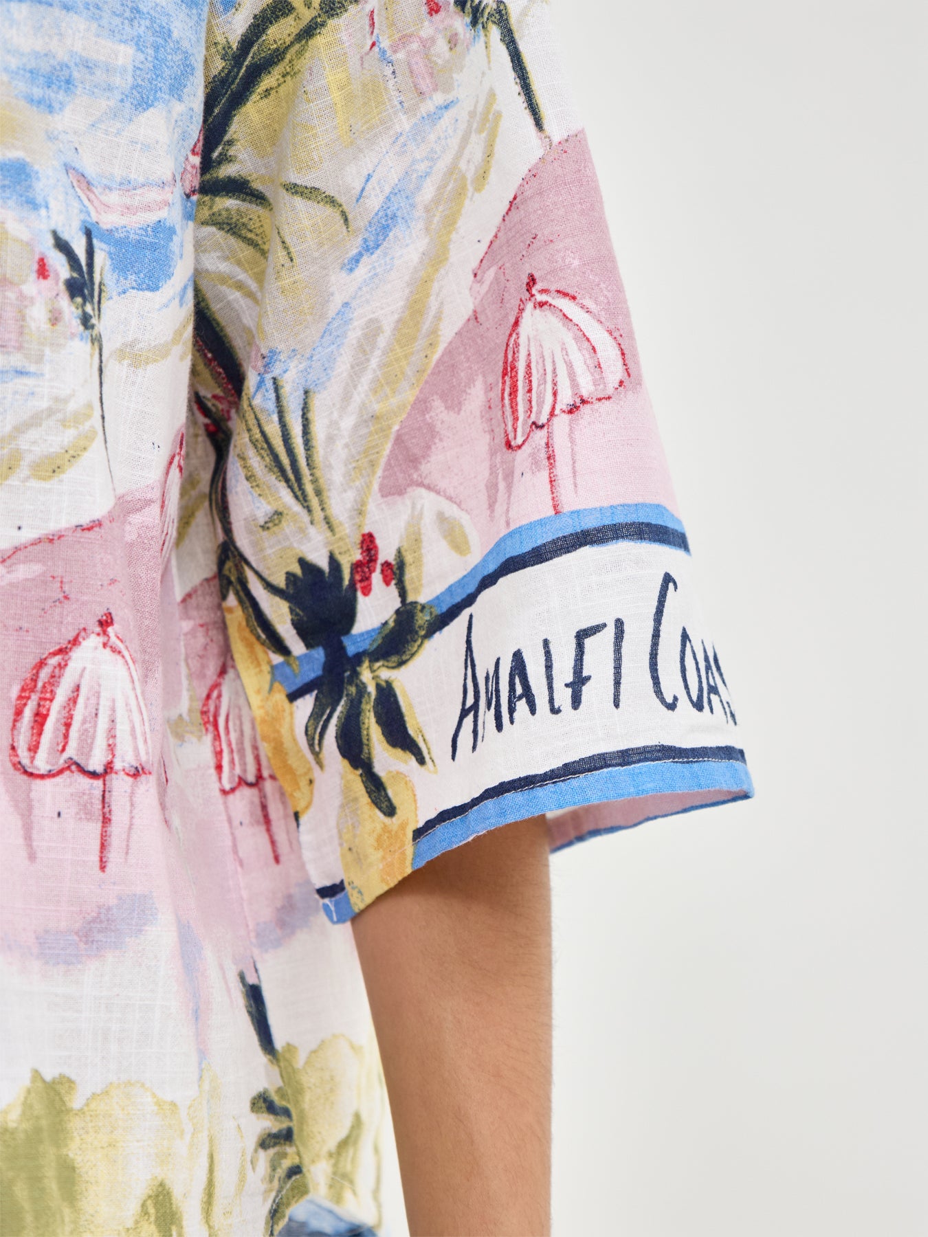 Print Short Sleeve Shirt Multi