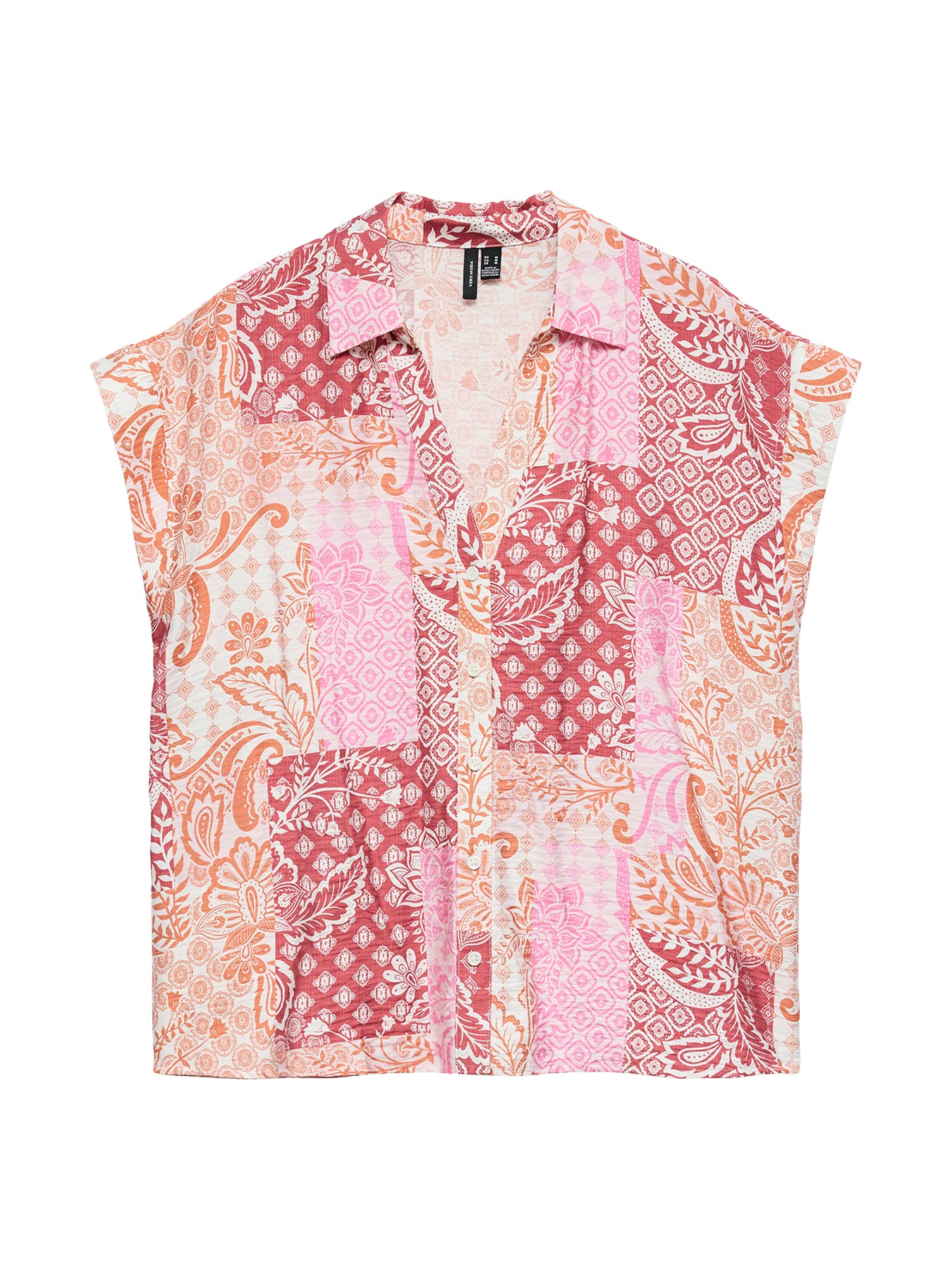 Cille Hilda Wide Shirt Pink