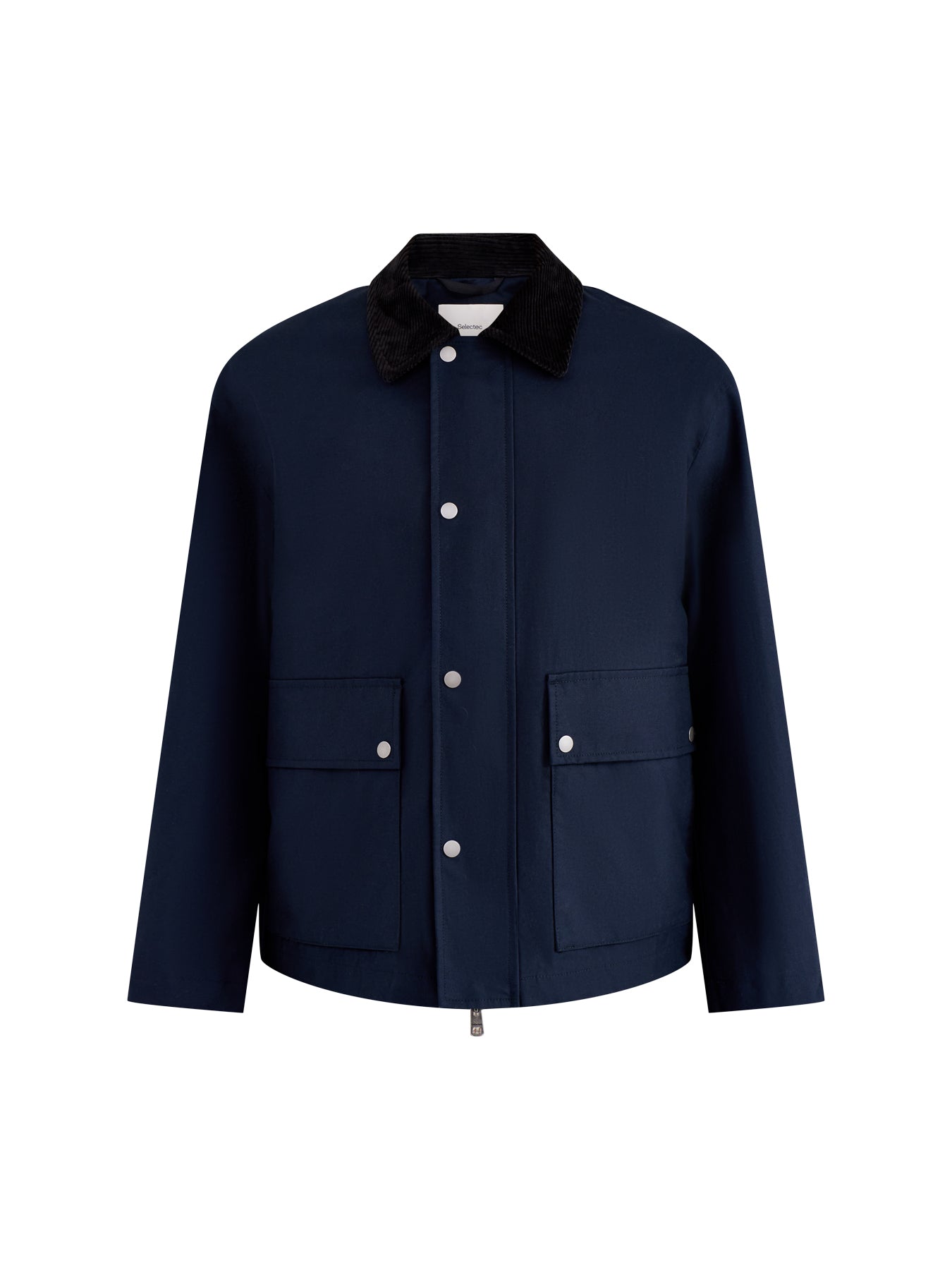 Kyle Organic Cotton Field Jacket Blue