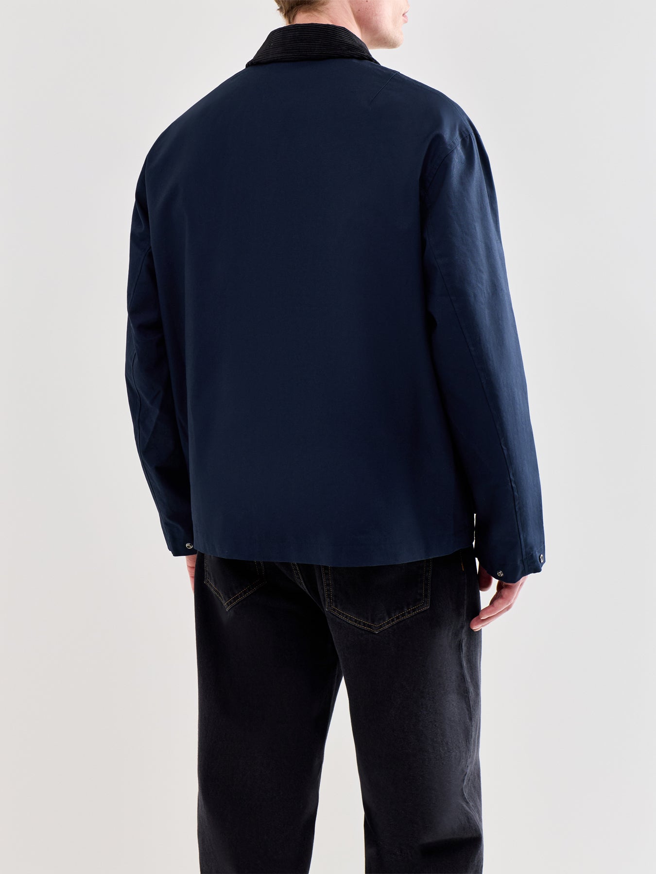 Kyle Organic Cotton Field Jacket Blue