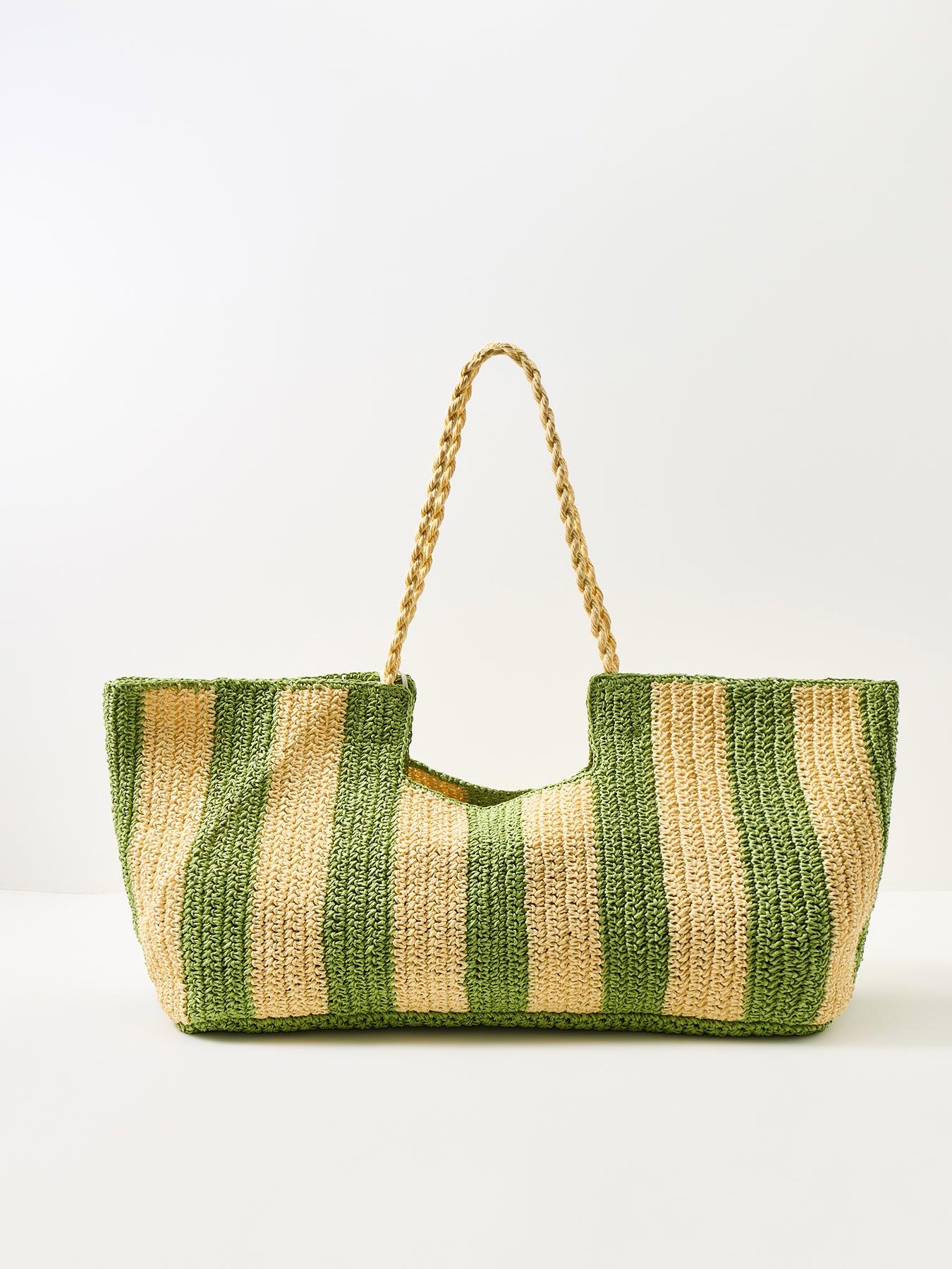 Orla Oversized Raffia Beach Bag Multi