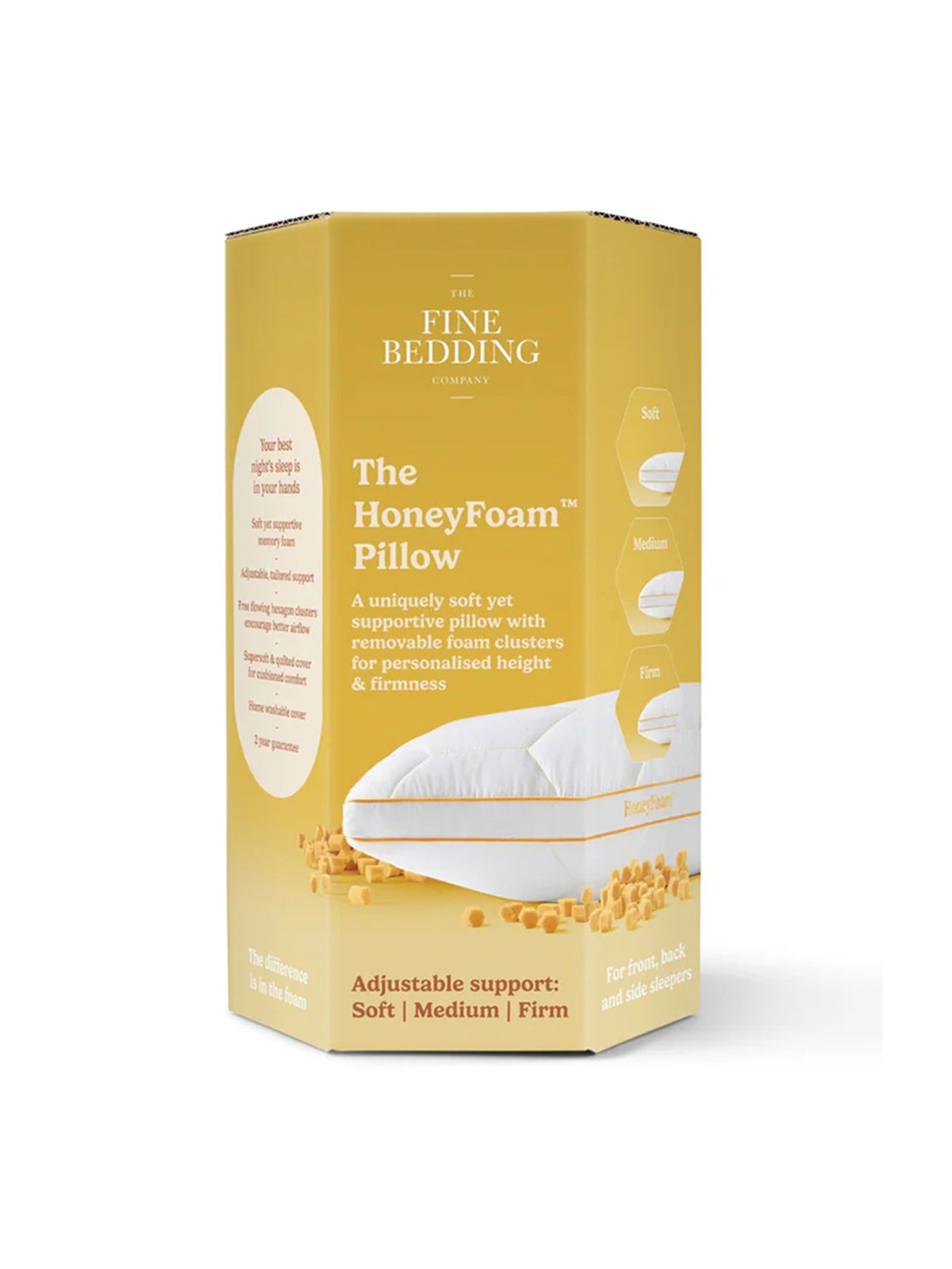 Honeyfoam Adjustable Memory Foam Pillow