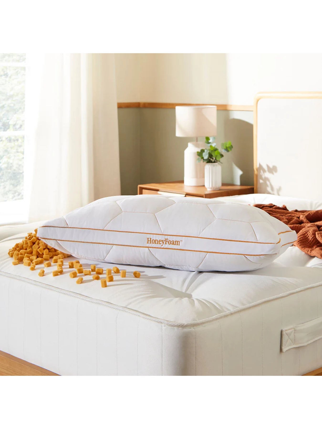 Honeyfoam Adjustable Memory Foam Pillow