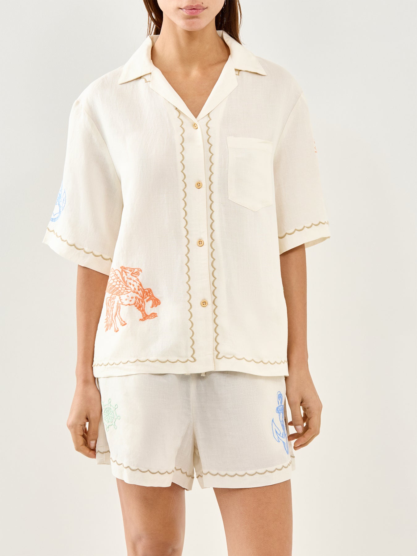 Bowling Shirt Cream