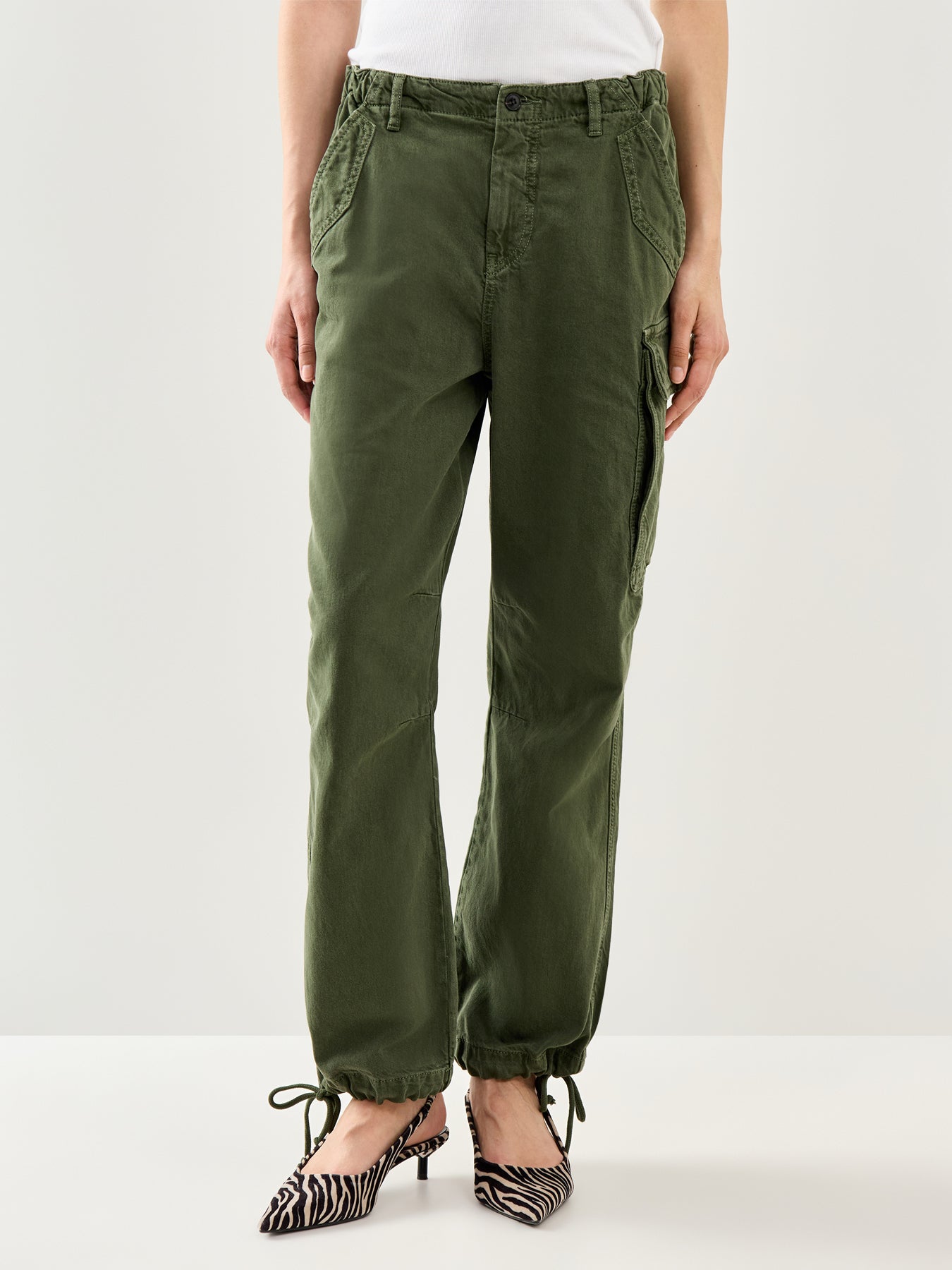 Fino Cargo Trousers Green