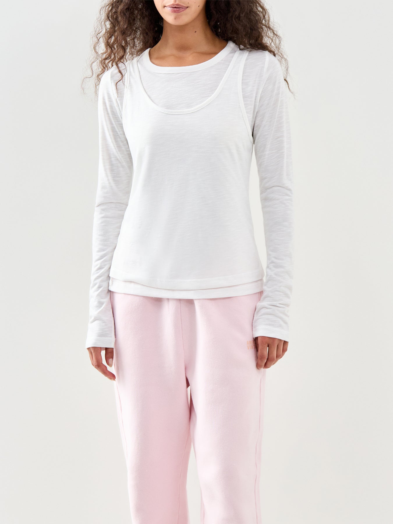 Agnes Pyjama Top Cream