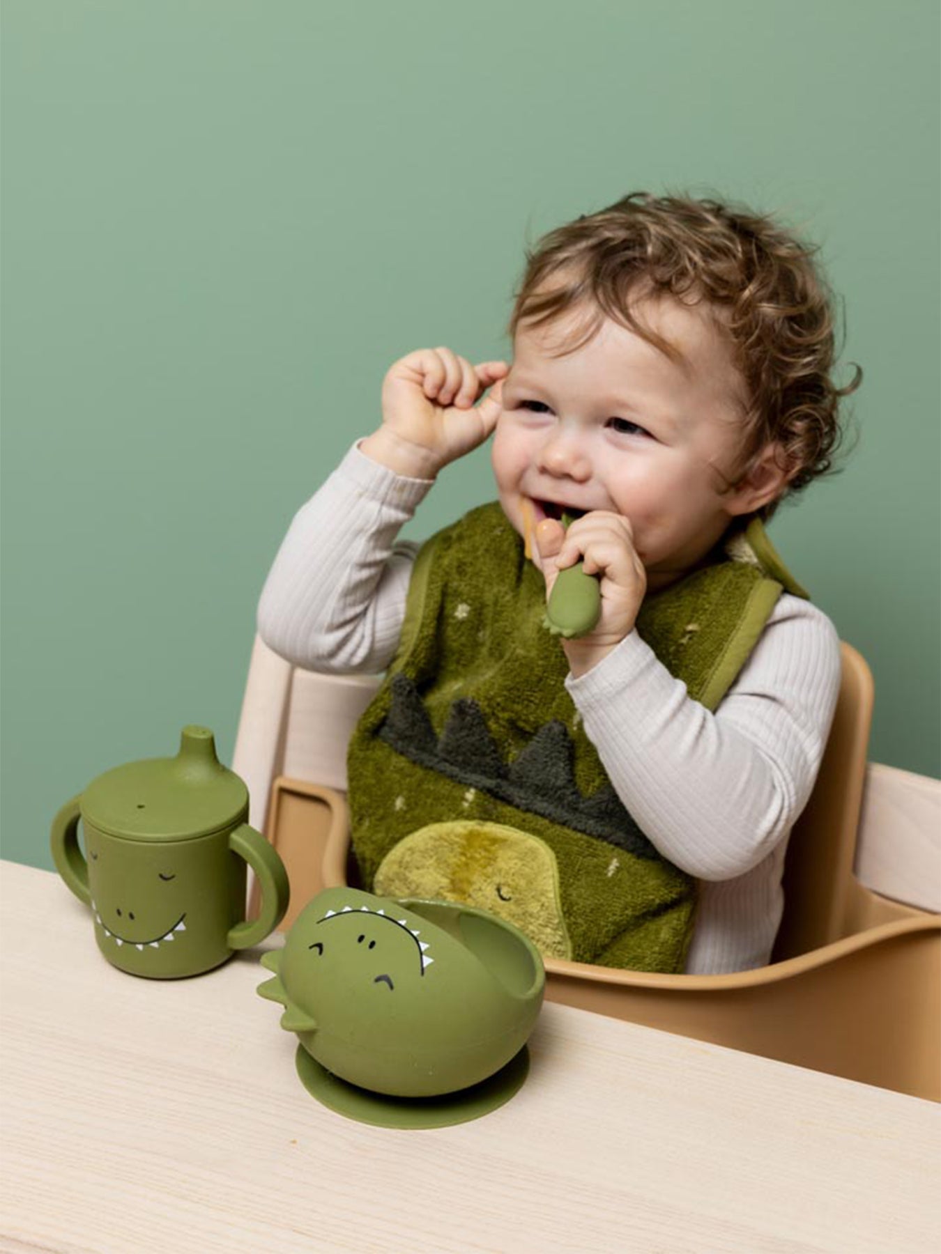 First Meal Set Mr. Dino Green